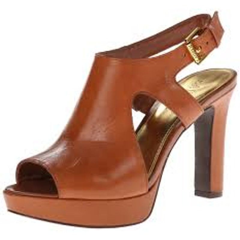Lauren Ralph Lauren Lauren Ralph Lauren Synthia Leather Platform Sandals 10 Size US 10 / IT 40 - 1 Thumbnail