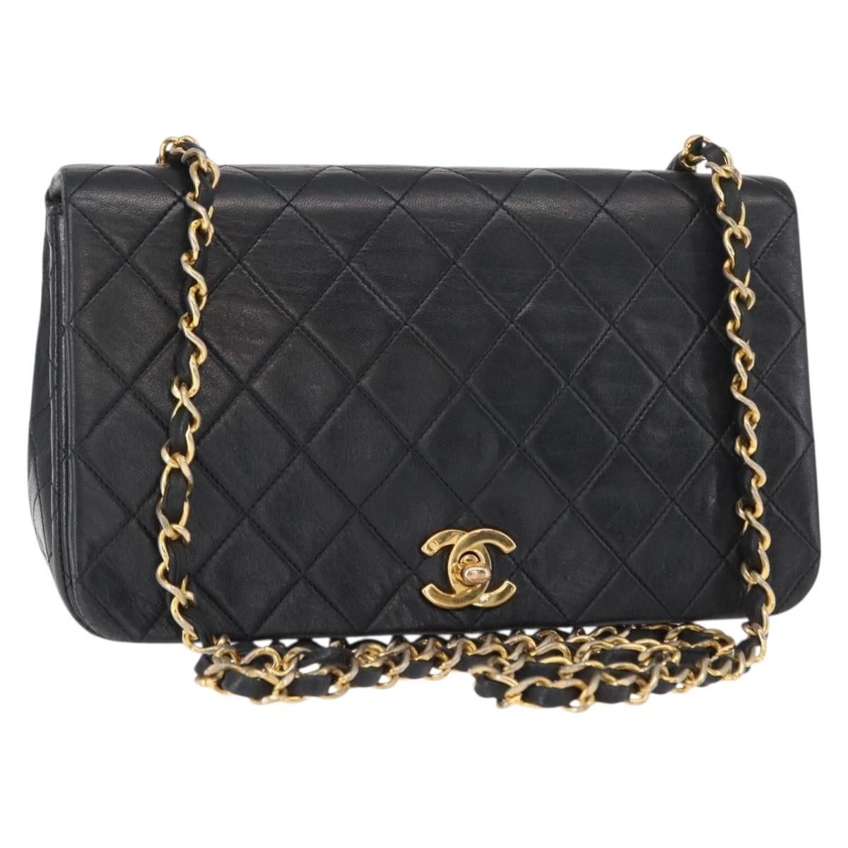Chanel Chanel Vintage Full Flap Bag Quilted Lambskin Size ONE SIZE - 1 Thumbnail