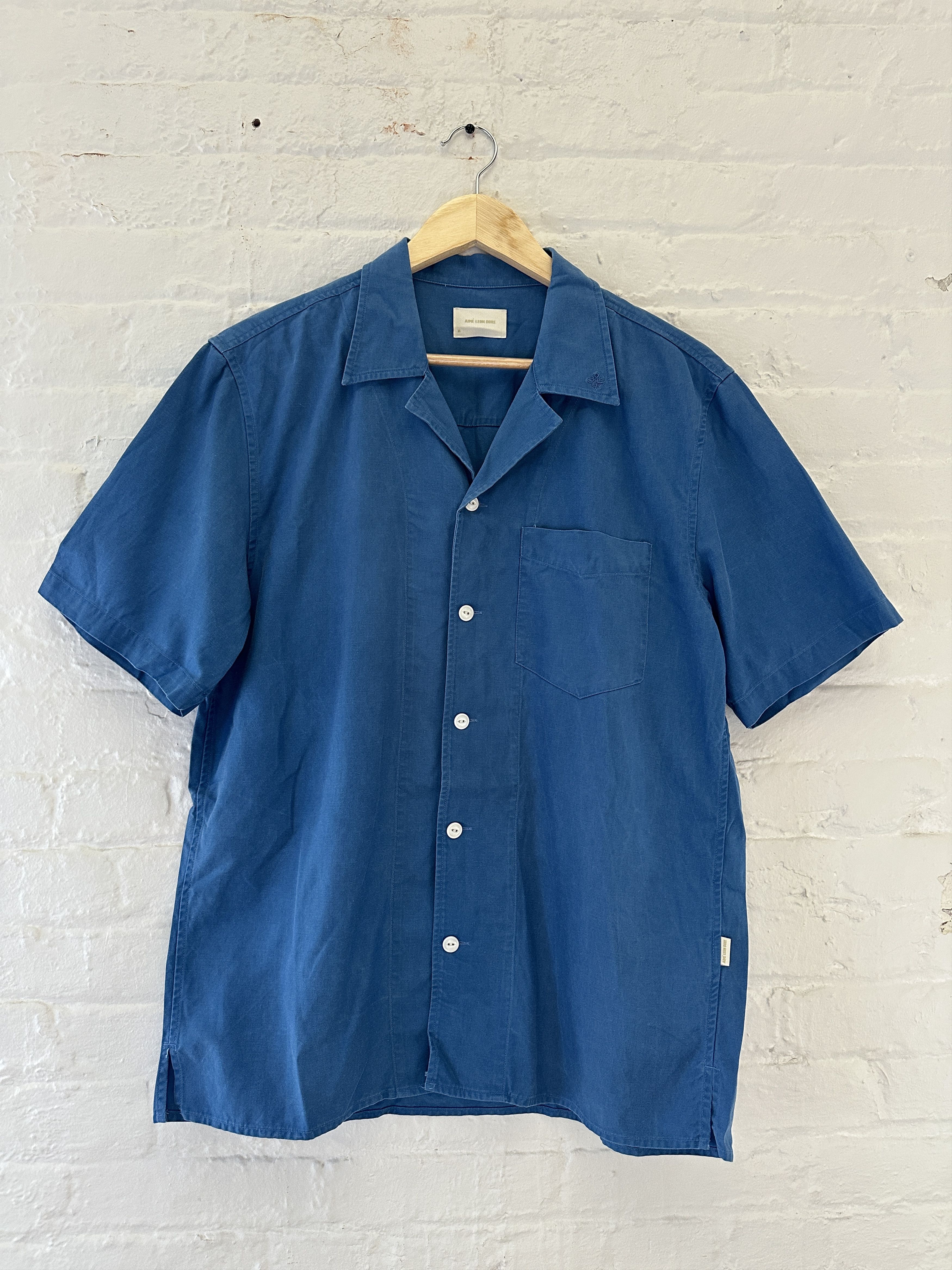トップス aime leon dore Lesvos Cropped Camp Shirt Aime Leon Dore Lesvos Cropped Camp Shirt Cream Men's - SS24 - US