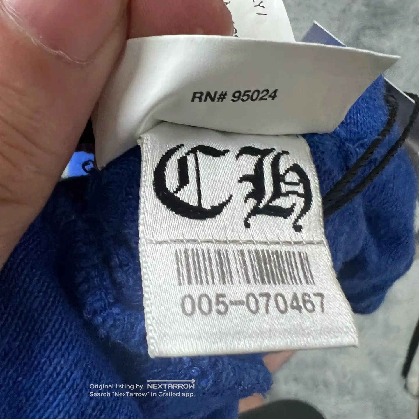 Chrome Hearts Horseshoe Sweatpants Klein Blue 8, Women's (Size 30) — image 5 of 6