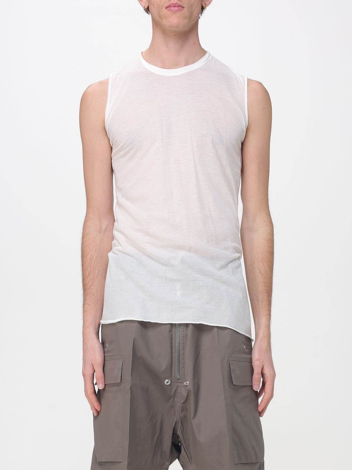 Rick Owens T-Shirt Men Milk
