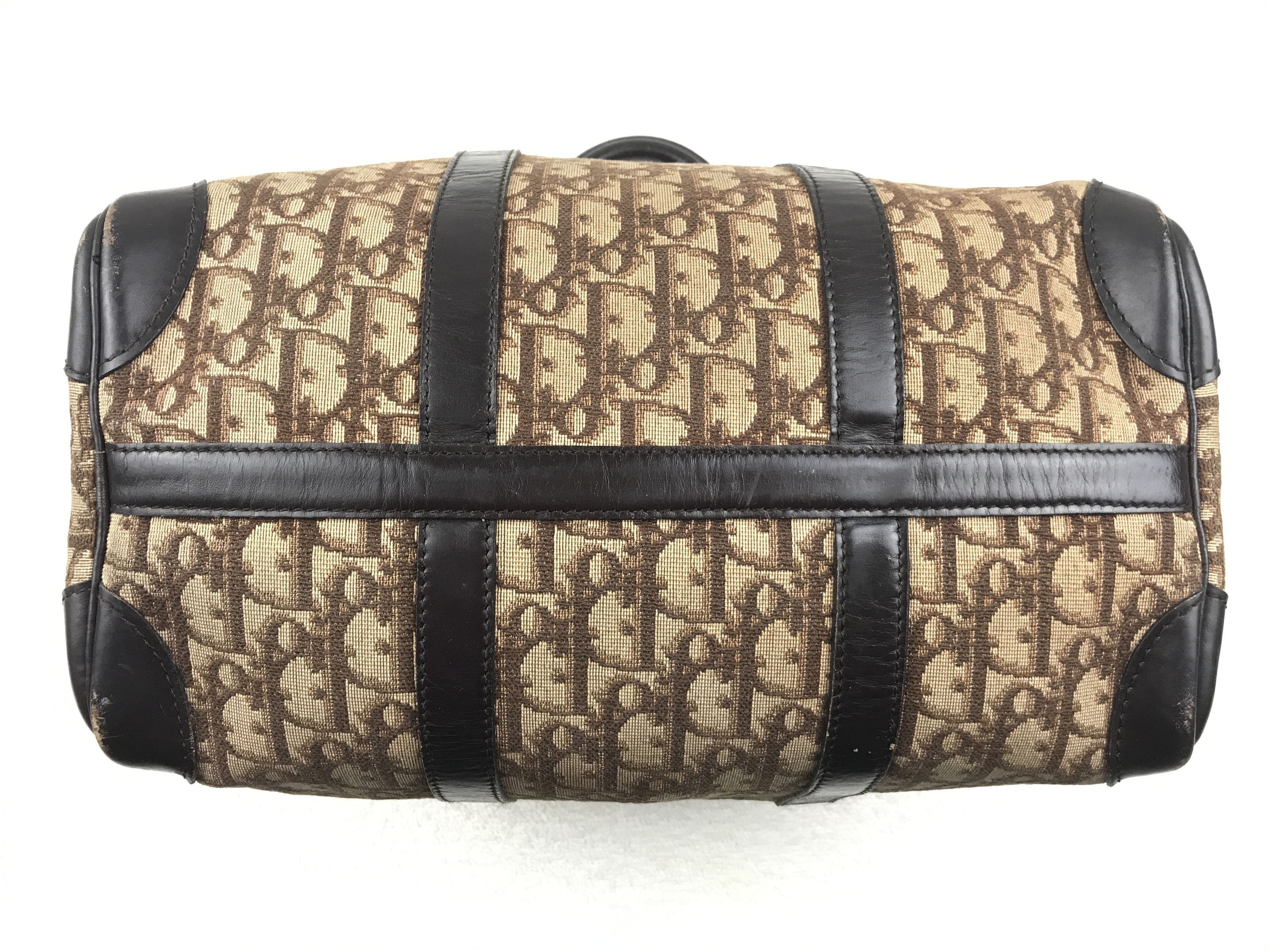 Christian Dior Monsieur × Dior × Vintage Christian Dior Trotter Handbag Boston bag Brown Vintage Size ONE SIZE - 5 Thumbnail