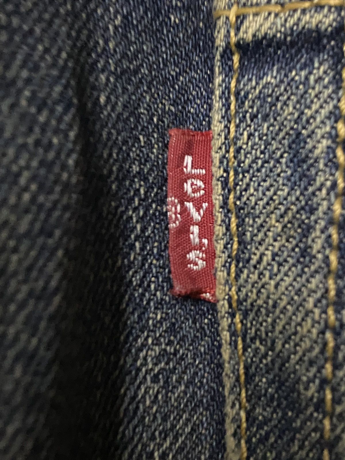 Levi's Vintage Levis 501 Mud Wash Distressed Baggy Jeans Size US 34 / EU 50 - 22 Thumbnail