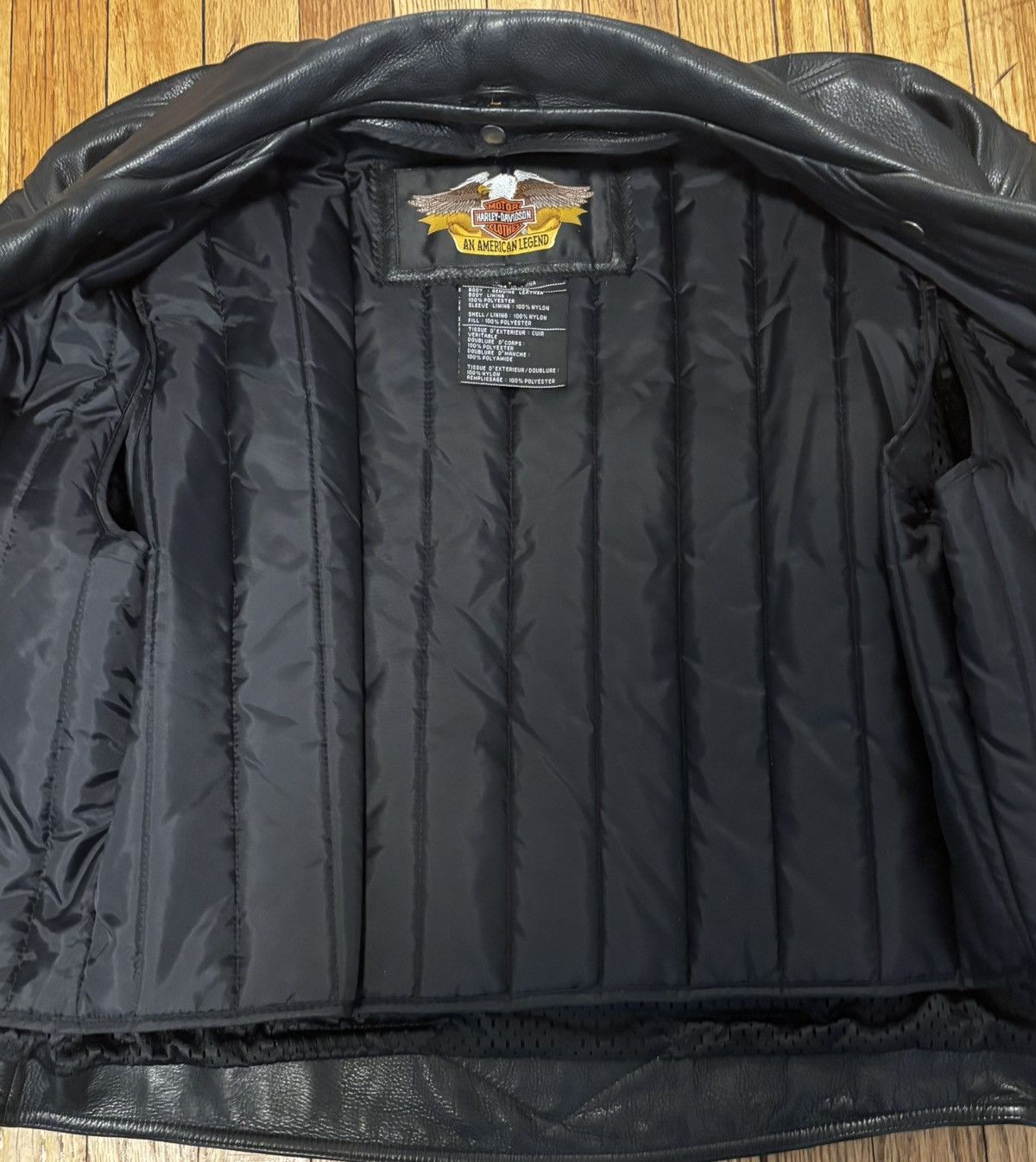 Harley Davidson Rare 90s “American Legend” Harley Davidson Riding Jacket Size US L / EU 52-54 / 3 - 5 Thumbnail
