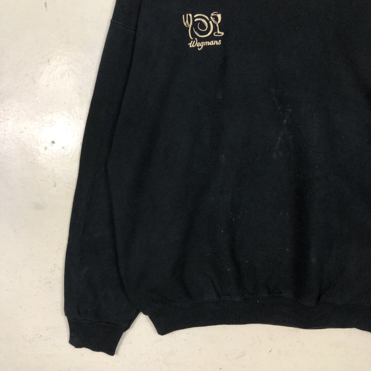 Vintage 📌Vintage Sweatshirt Haned Wegmans Big Logo Size US M / EU 48-50 / 2 - 5 Thumbnail