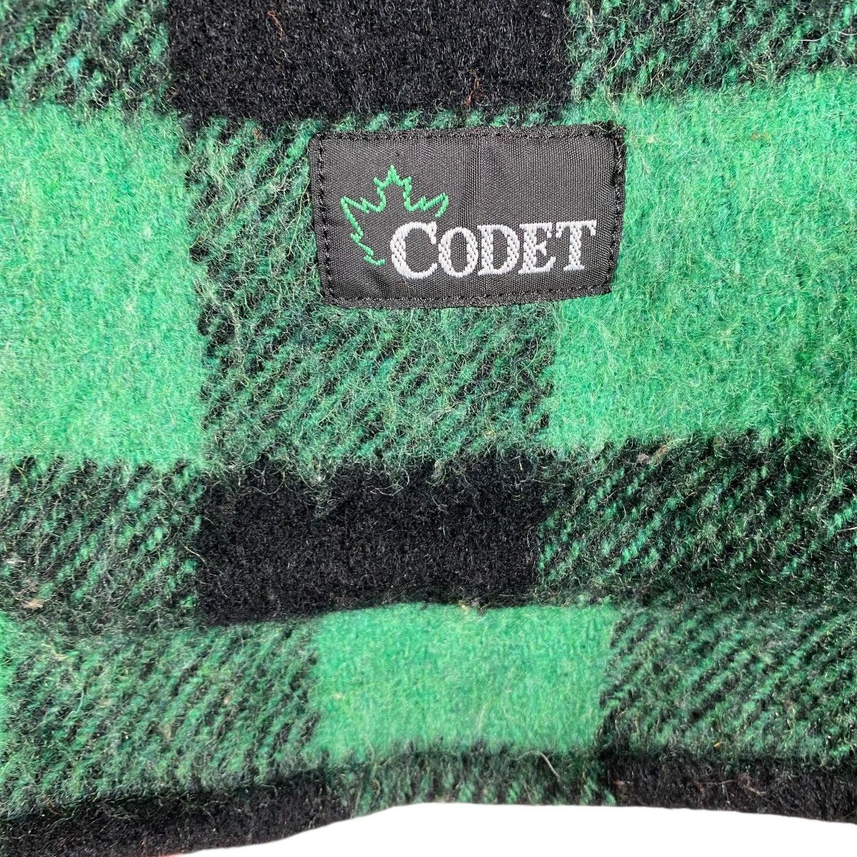 Japanese Brand Vintage 90s Codet Plaid Reversible Wool Button Jacket Size US M / EU 48-50 / 2 - 7 Thumbnail