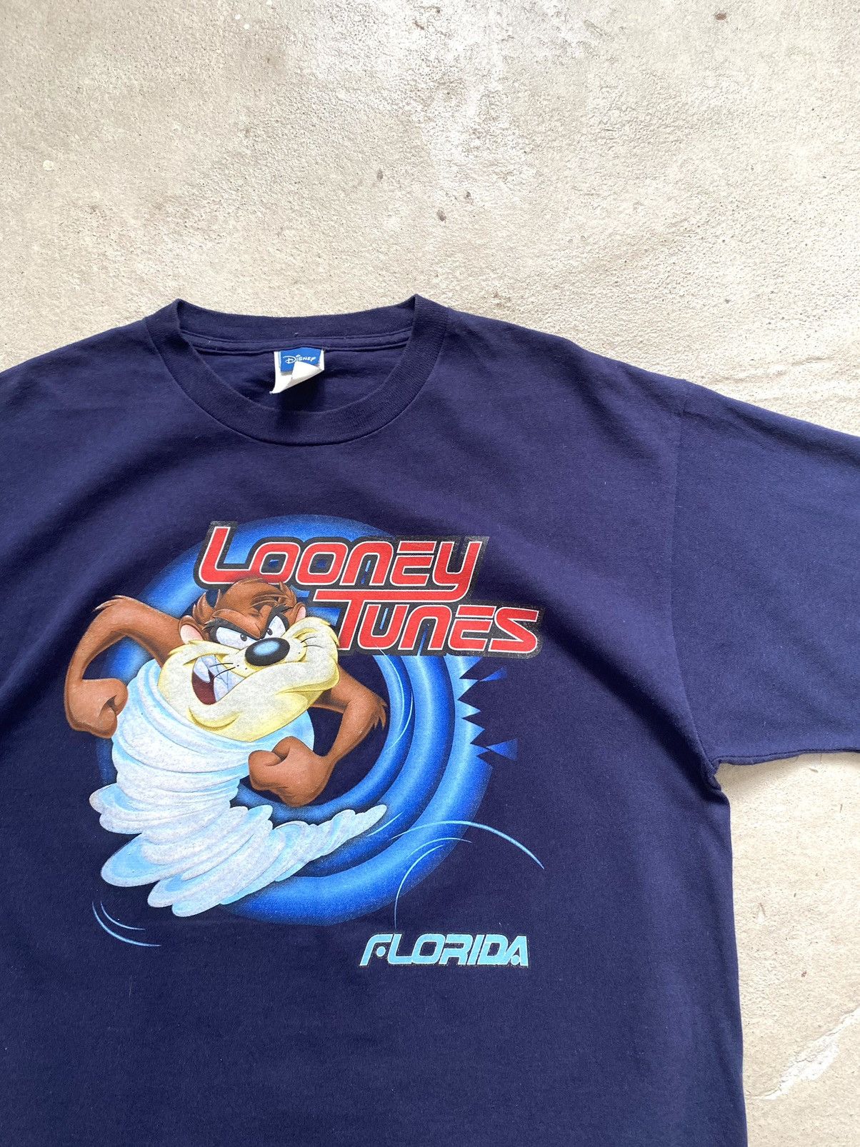 Disney 🇺🇸 Rare! 90’s Vintage Looney Tunes Disney Art Tee Shirt Size US L / EU 52-54 / 3 - 4 Thumbnail