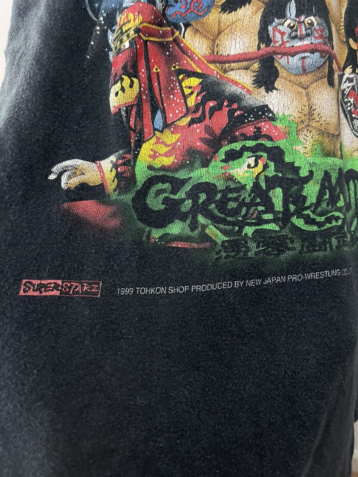 Japanese Brand × Vintage × WCW/nWo Vtg 1992 Wrestling GREAT MUTA Keiji Mutoh NJPW ❗️❗️❗️ Size US XL / EU 56 / 4 - 3 Thumbnail