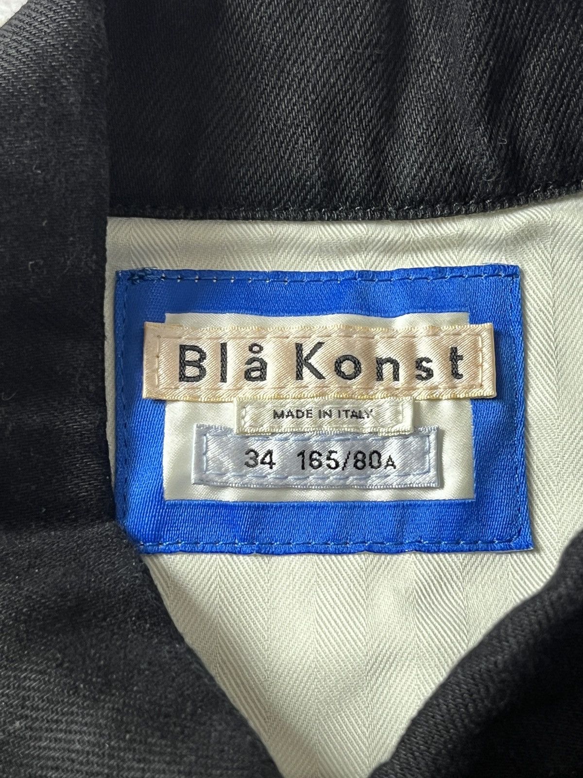 Acne Studios Blå Konst Acne Studios denim jacket Drip Luxury Size XS / US 0-2 / IT 36-38 - 7 Thumbnail