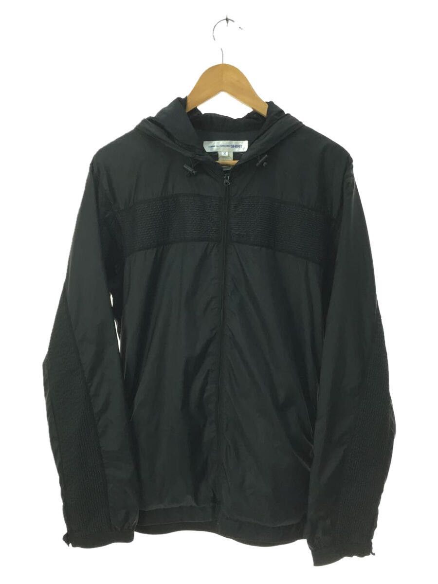 Jacket Zip Up Nylon Long Sleeve Black
