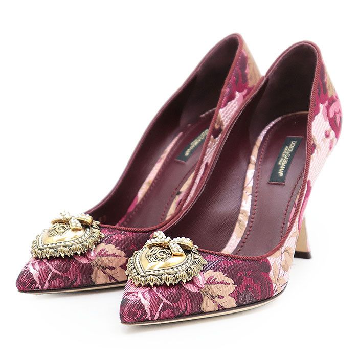 Dolce & Gabbana Dolce & Gabbana Dolce&Gabbana Floral Jacquard Pumps Others Shoes DUTY FREE for USA Size ONE SIZE - 1 Thumbnail