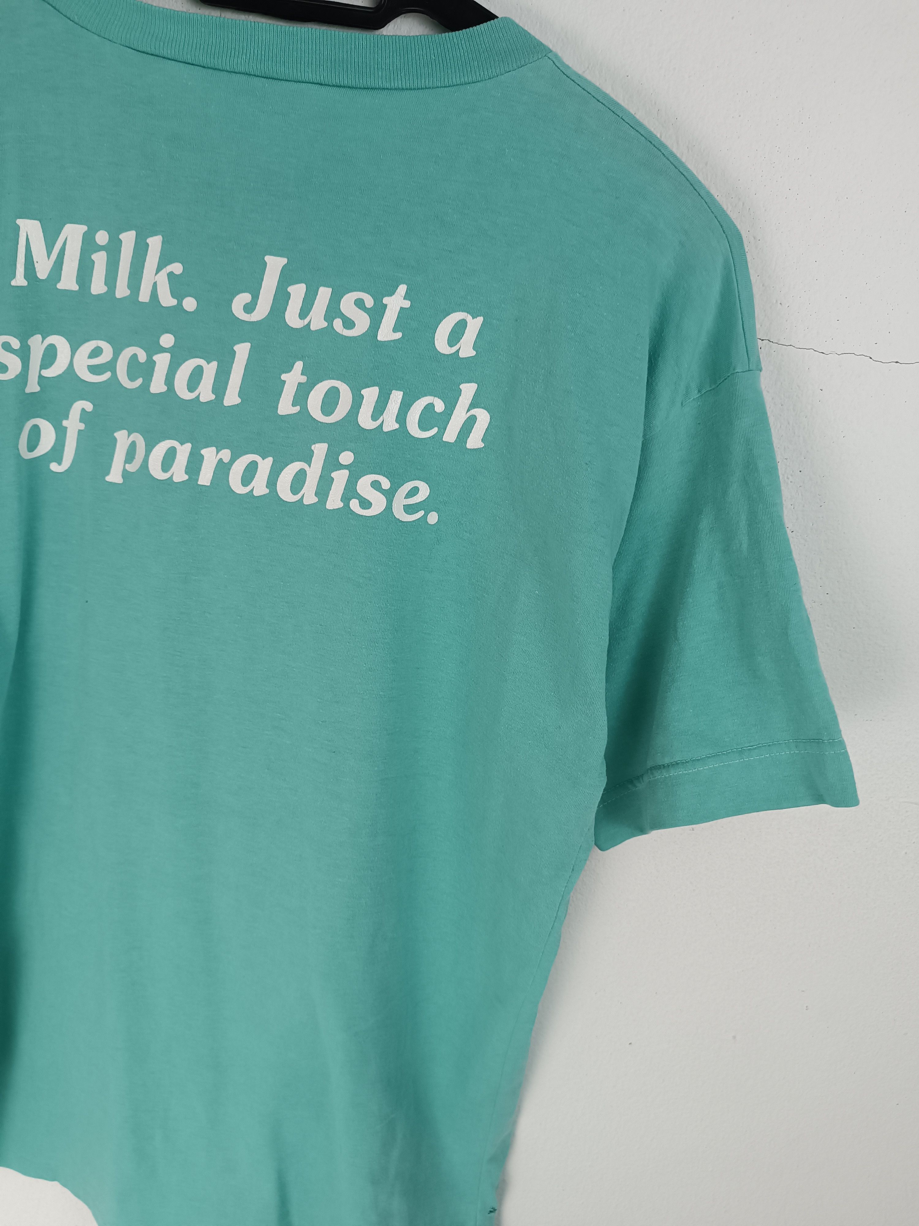Vintage VINTAGE 90'S MILK SPECIAL TOUCH OF PARADISE TEE VERY RARE Size US M / EU 48-50 / 2 - 17 Thumbnail