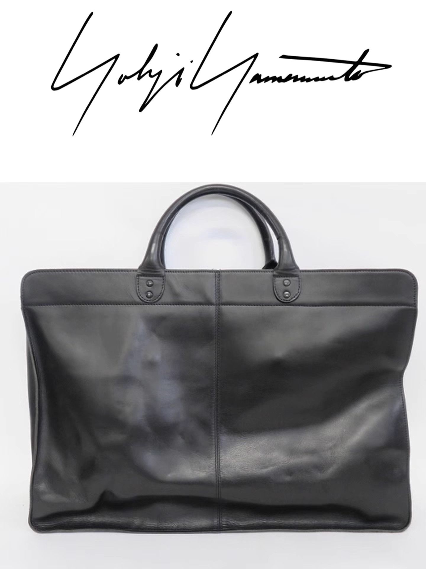 Yohji Yamamoto yohji yamamoto y's for men Extra Large Men's Boston Bag K20 Size ONE SIZE - 1 Thumbnail