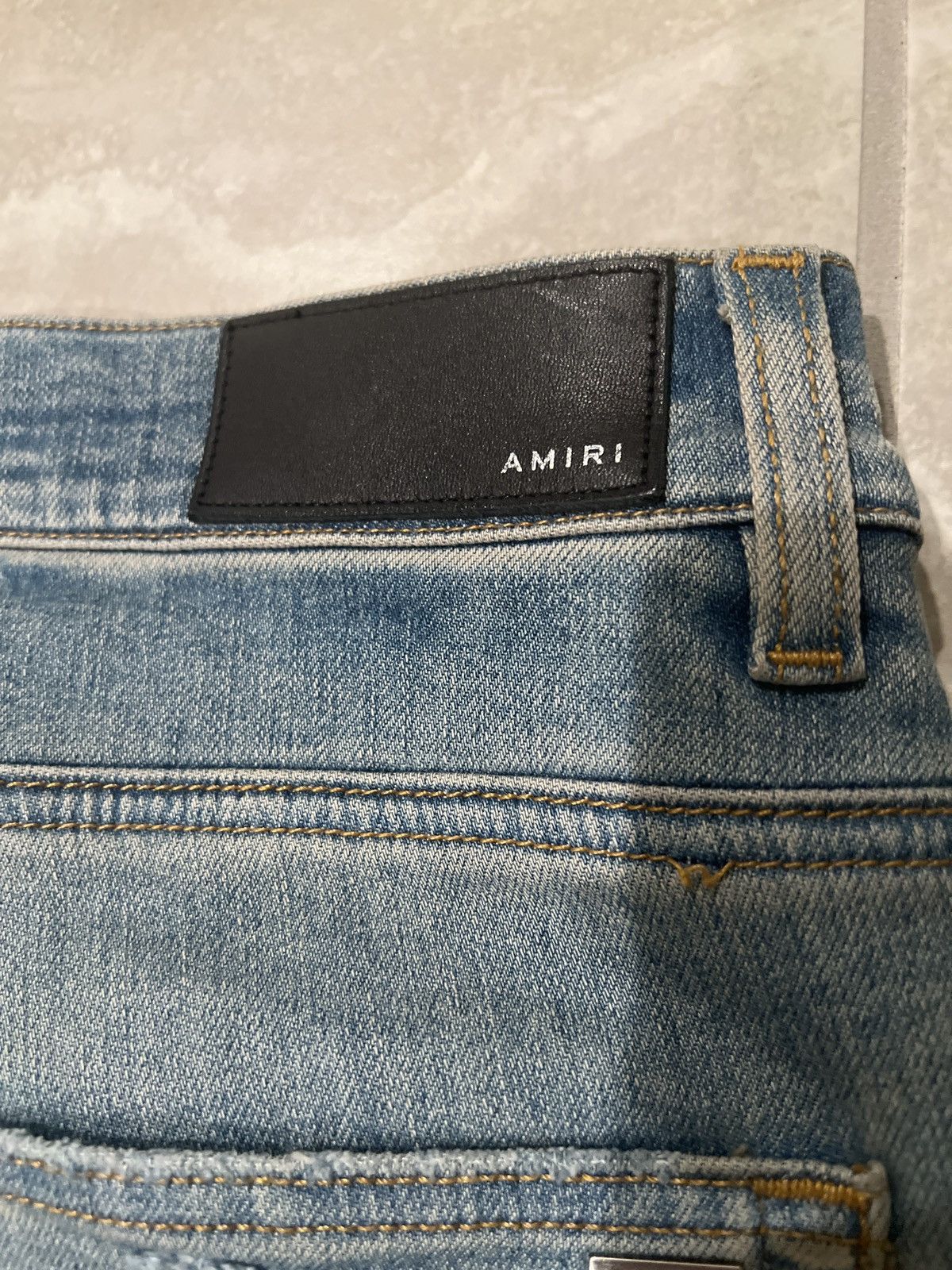 Amiri Amiri jeans plaid patch Size US 32 / EU 48 - 4 Thumbnail