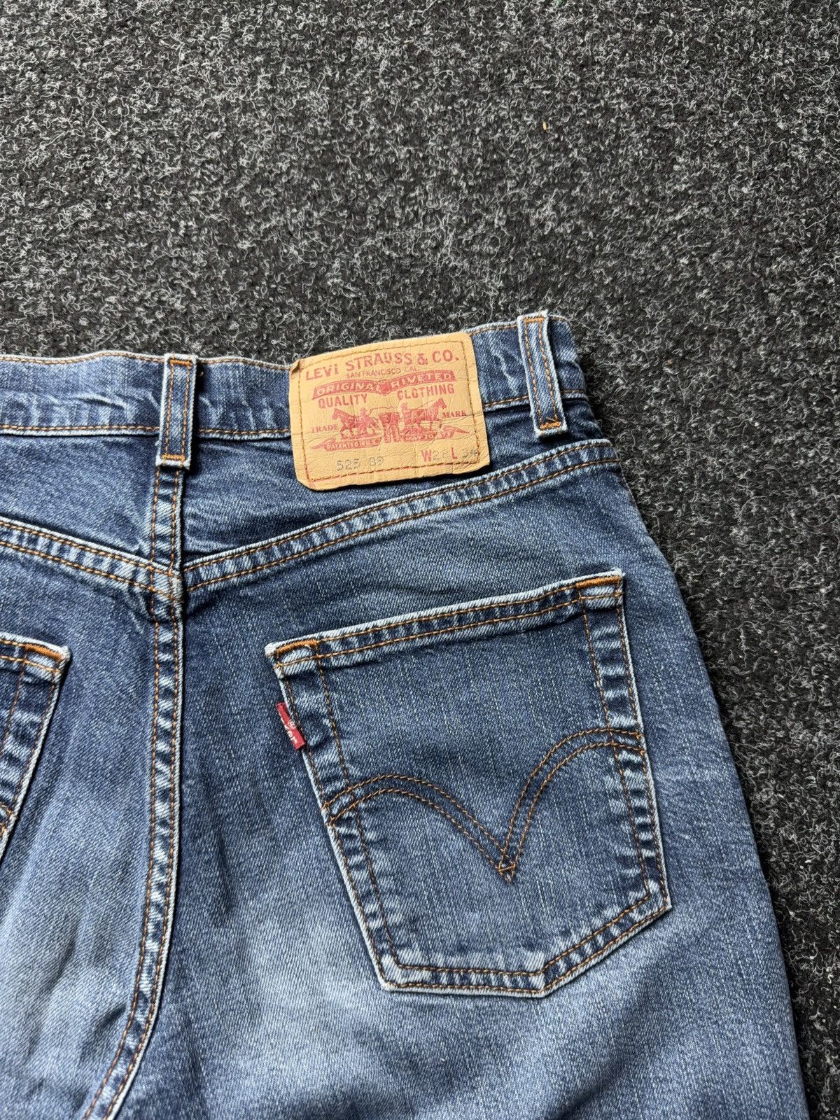 Levi's 00s Y2K Levi’s 525 Bootcut Retro Women’s Vintage Jeans Size 27" / US 4 / IT 40 - 16 Thumbnail