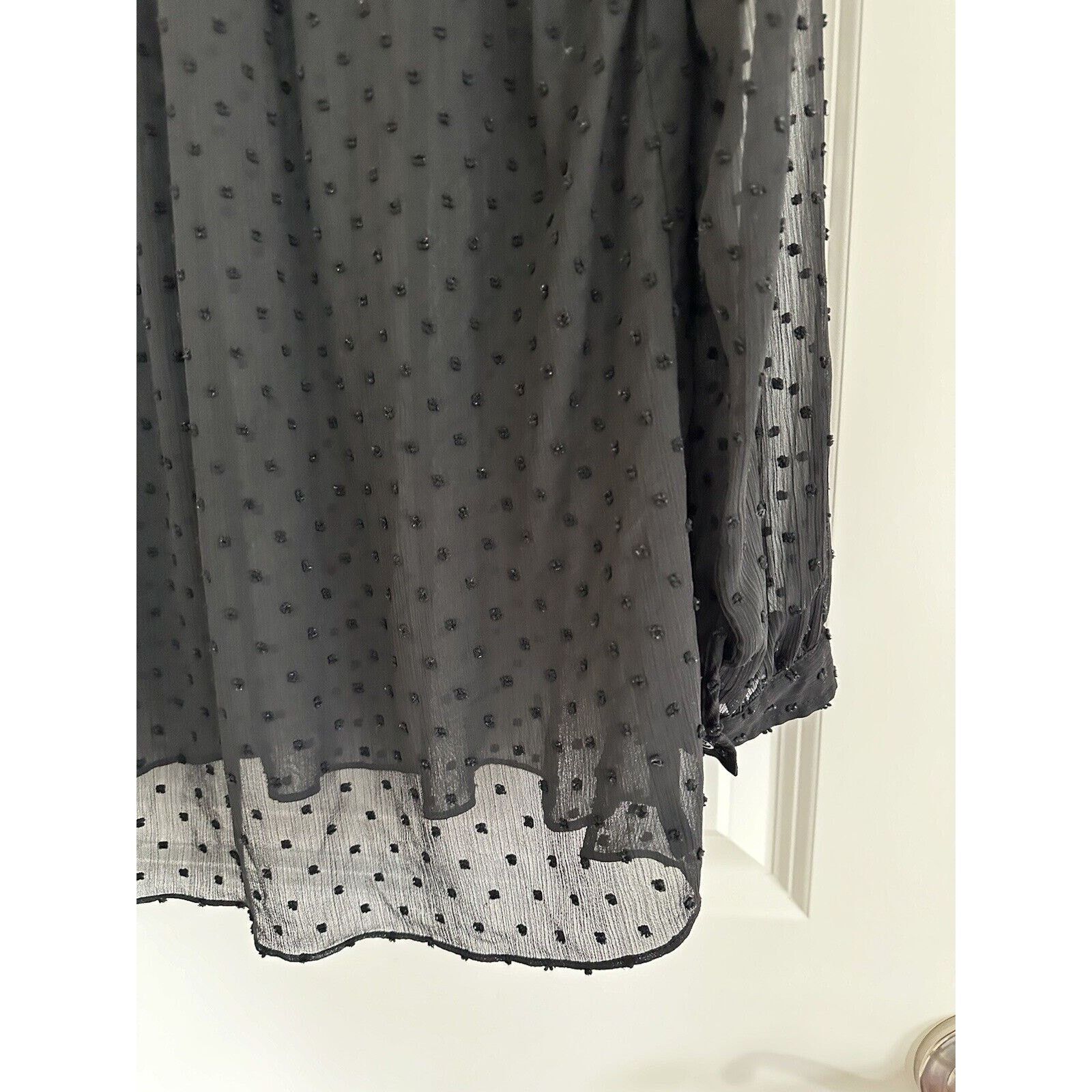 Other Max Studio Black Bohemian Blouse Women’s Size Small Size S / US 4 / IT 40 - 7 Thumbnail