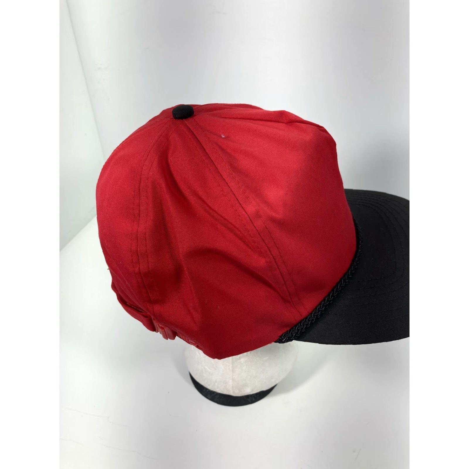 Vintage VINTAGE Otto Rope Hat Cap Red Adjustable Strap Back Baseball Cap Men Twill Cotton Logo Modern Old Stock Free Shipping Size ONE SIZE - 5 Thumbnail