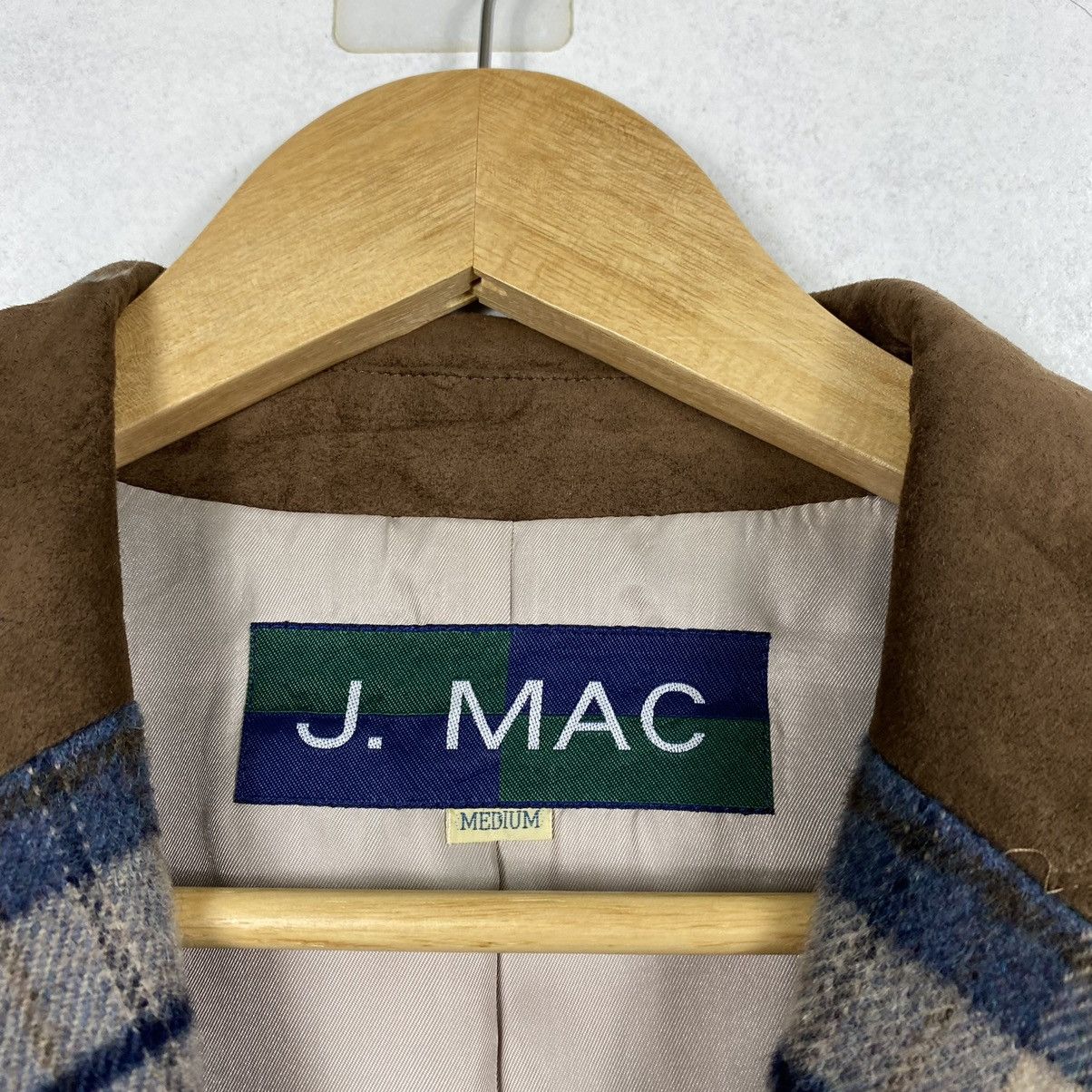 Japanese Brand J.MAC WOOLEN PLAID JACKET Size US M / EU 48-50 / 2 - 11 Thumbnail