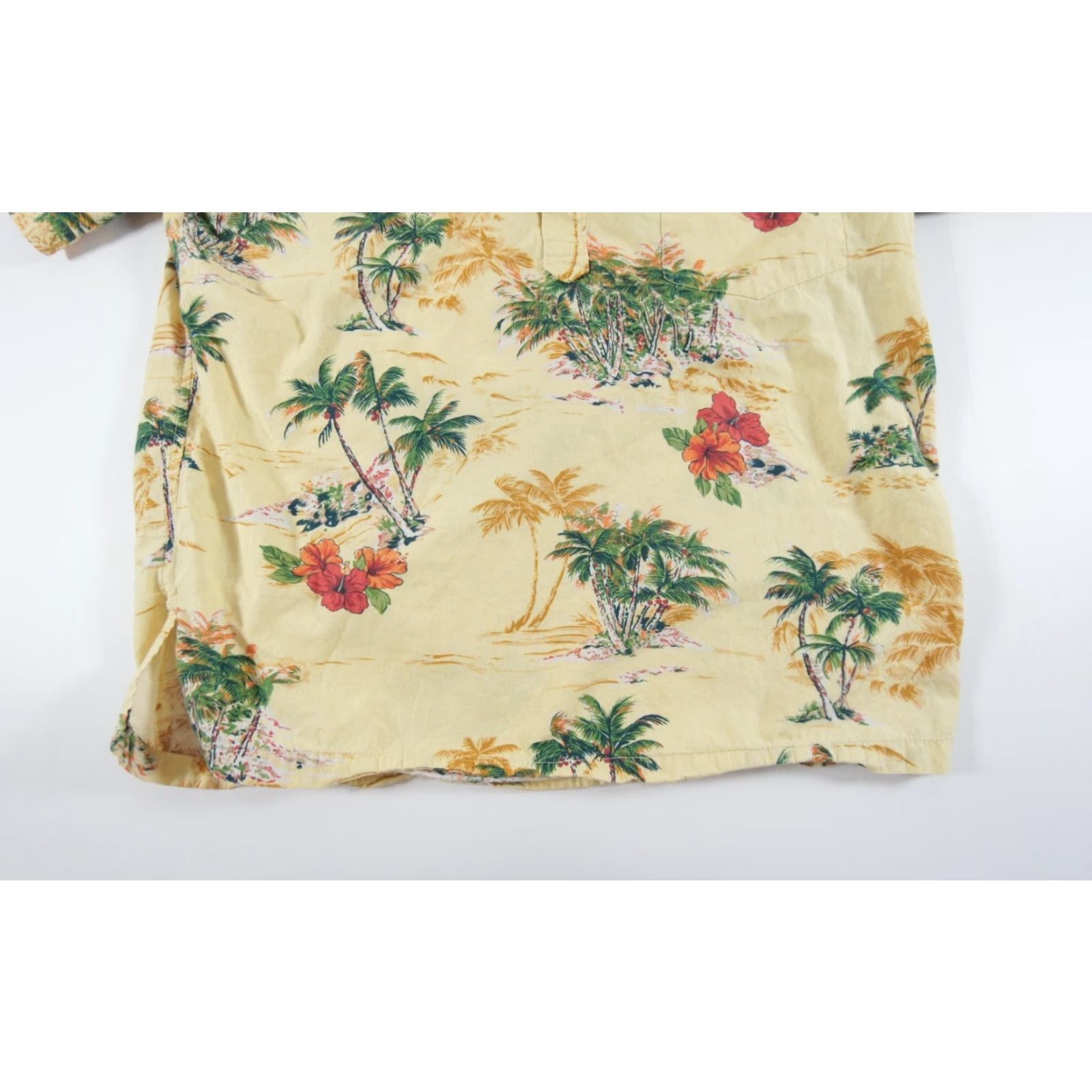 Tori Richard Tori Richard Hawaiian Polo Shirt Mens Small Yellow Floral Short Sleeve Size US S / EU 44-46 / 1 - 3 Thumbnail