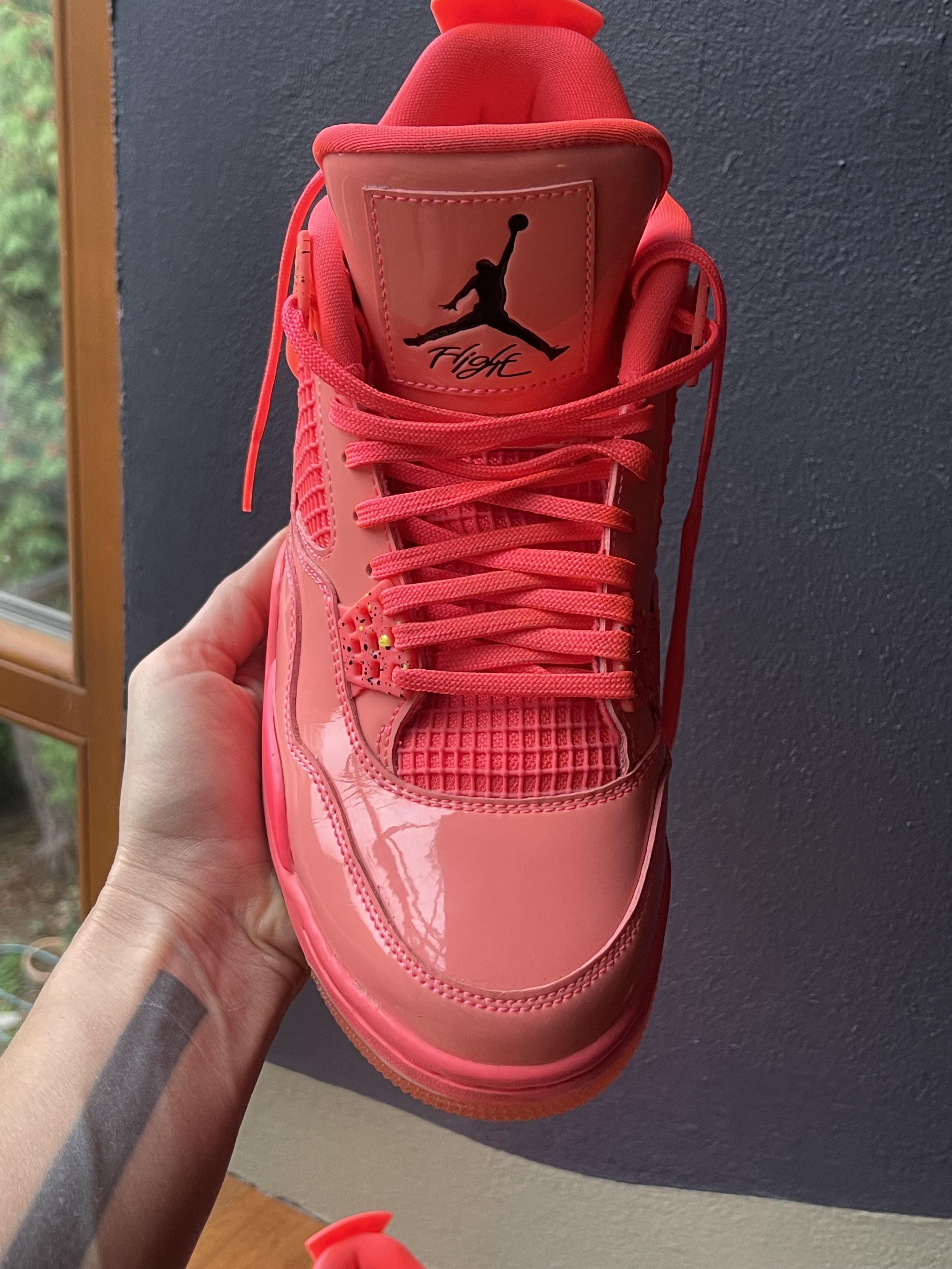 Nike Air Jordan IV Retro Hot Punch Size US 10 / IT 40 - 11 Thumbnail