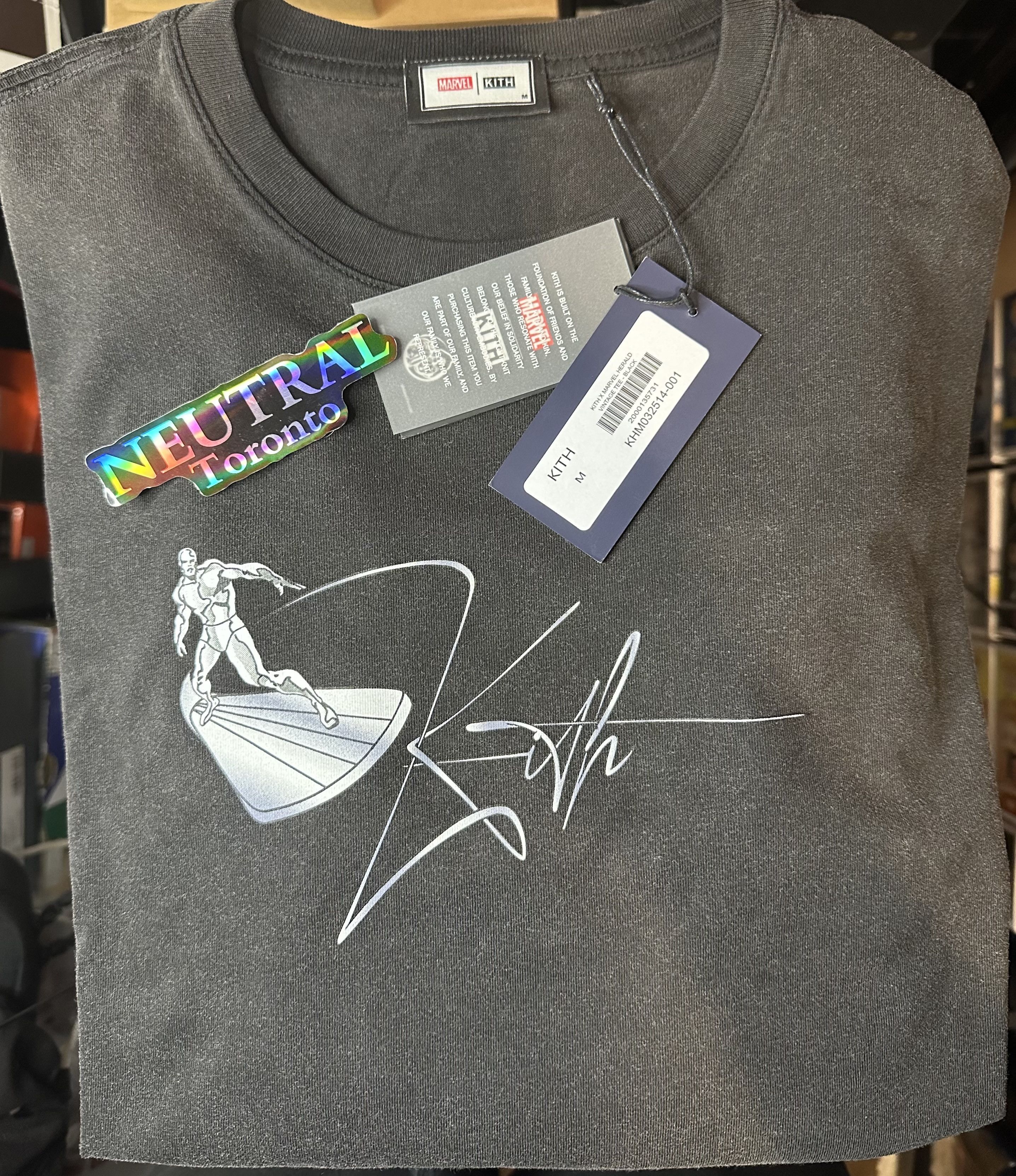 Kith × Marvel Comics Kith x Marvel Silver Surfer Herald Vintage Tee Size US M / EU 48-50 / 2 - 5 Thumbnail