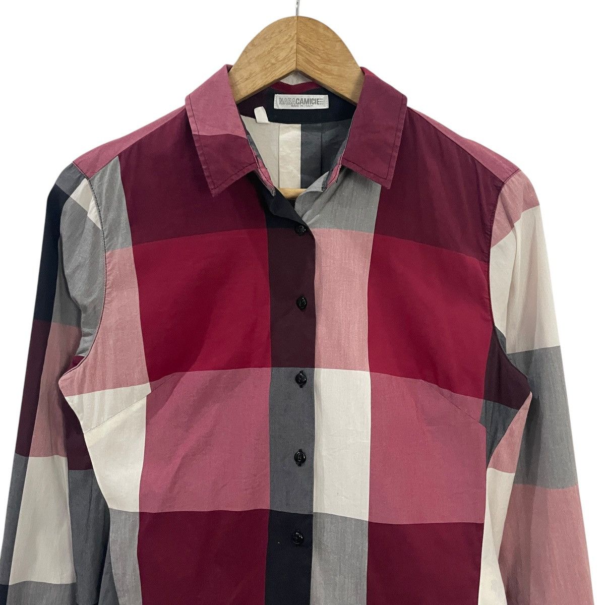 Other Nara Camicie Italian Button Ups Tee Size L / US 10 / IT 46 - 2 Thumbnail