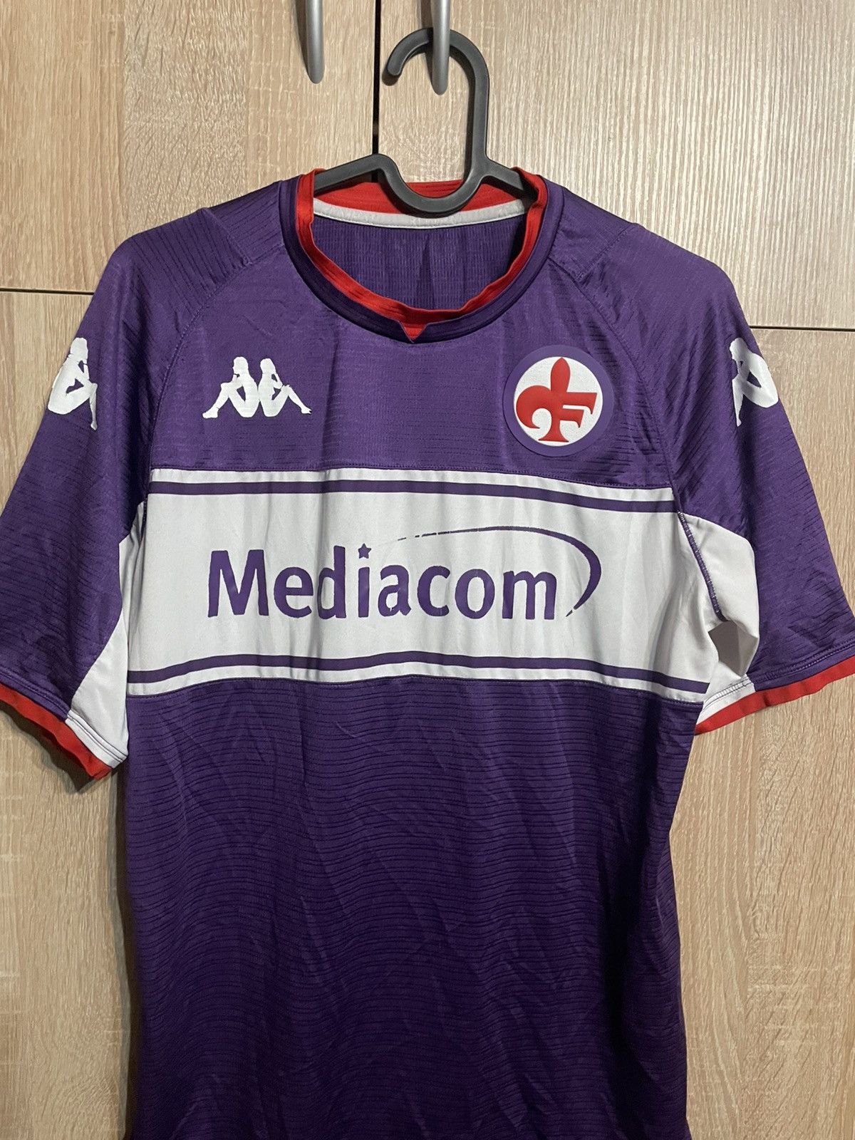 Kappa Kappa Gara Kombat Fiorentina vintage football jersey Size US S / EU 44-46 / 1 - 2 Thumbnail