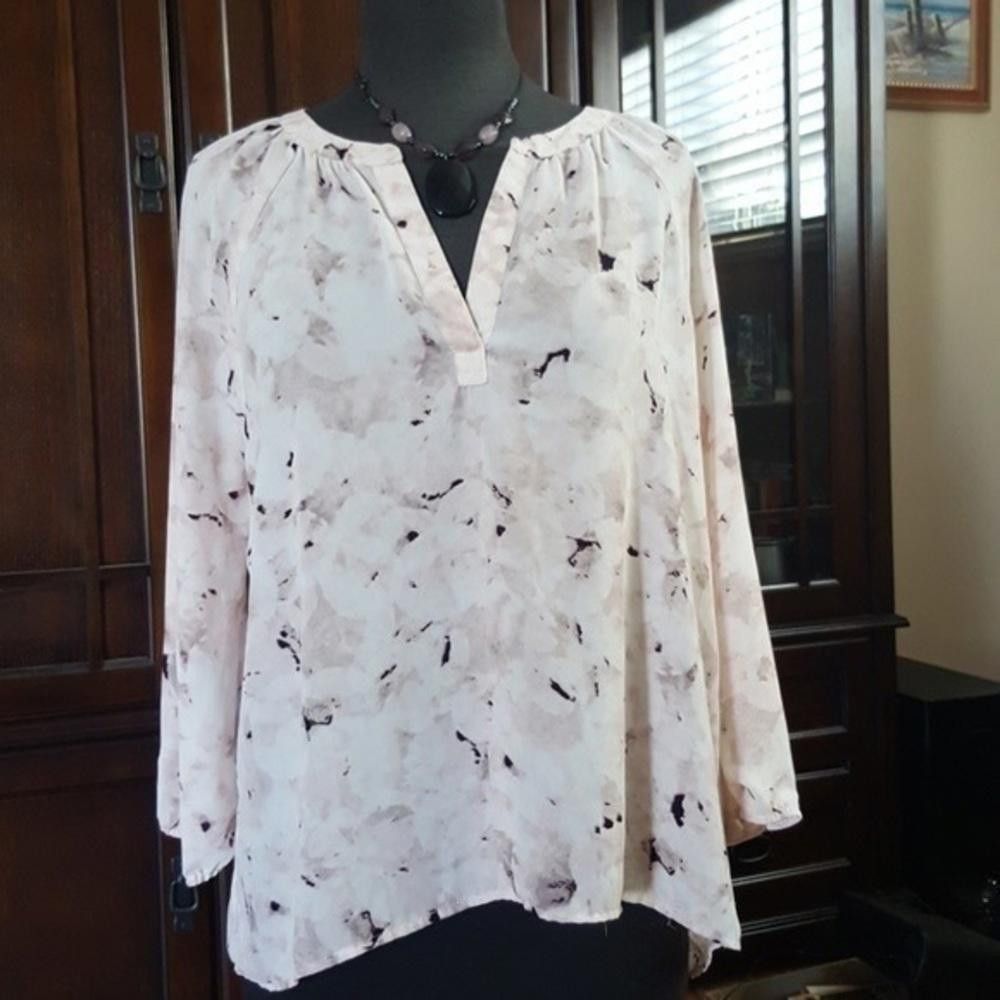 Designer Cynthia Rowley floral pattern blouse Size XS / US 0-2 / IT 36-38 - 2 Thumbnail