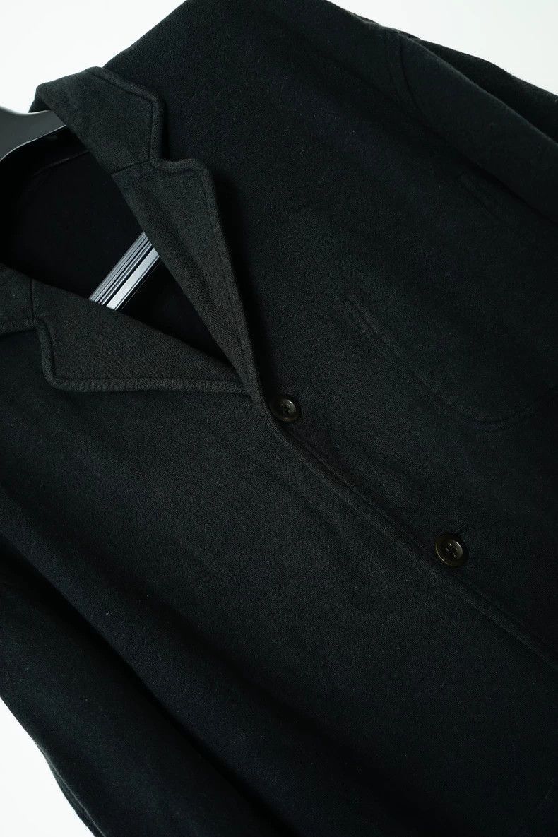 Yohji Yamamoto Yohji Yamamoto Loose Dropped Coat by Yohji Yamamoto Size US M / EU 48-50 / 2 - 5 Thumbnail
