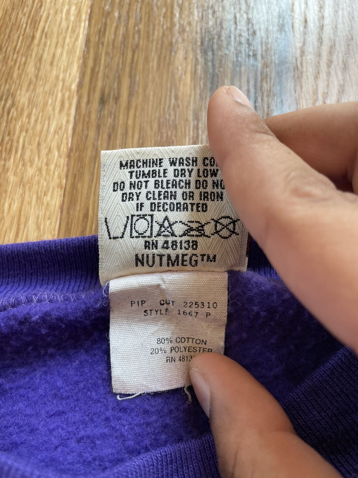 Nutmeg Phoenix Suns Nutmeg Mills Vintage 90s NBA Space Sweatshirt M Size US M / EU 48-50 / 2 - 5 Thumbnail