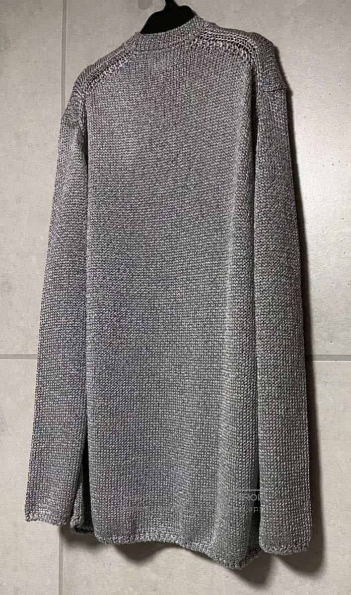 Comme des Garcons Comme Des Garcons Apple Space Gray Knit Sweater with Silve Size US L / EU 52-54 / 3 - 4 Thumbnail