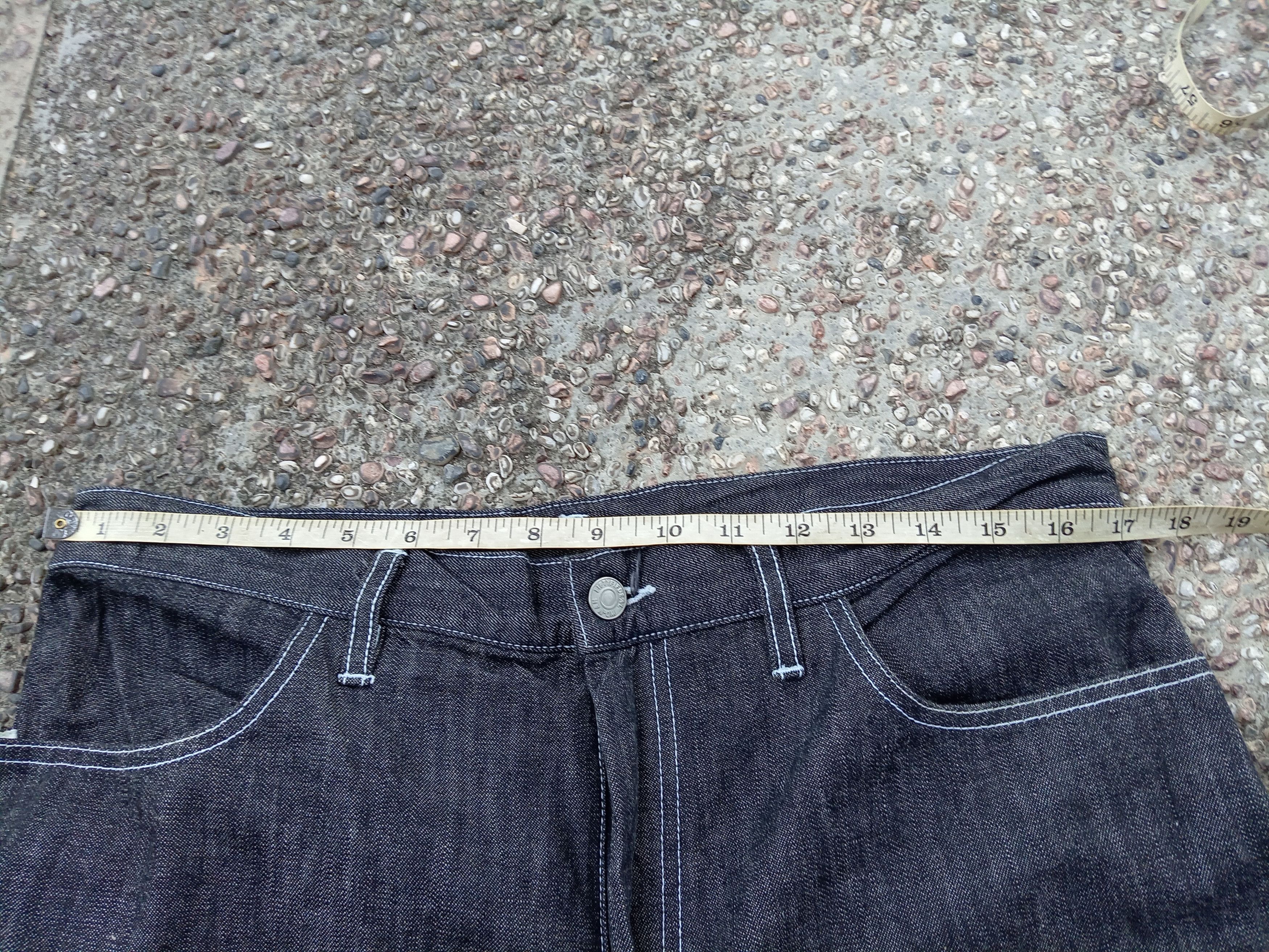 If Six Was Nine × JNCO × Japanese Brand Fiftyfifdeal denim jnco baggy style jeans size 34 Size US 34 / EU 50 - 11 Thumbnail