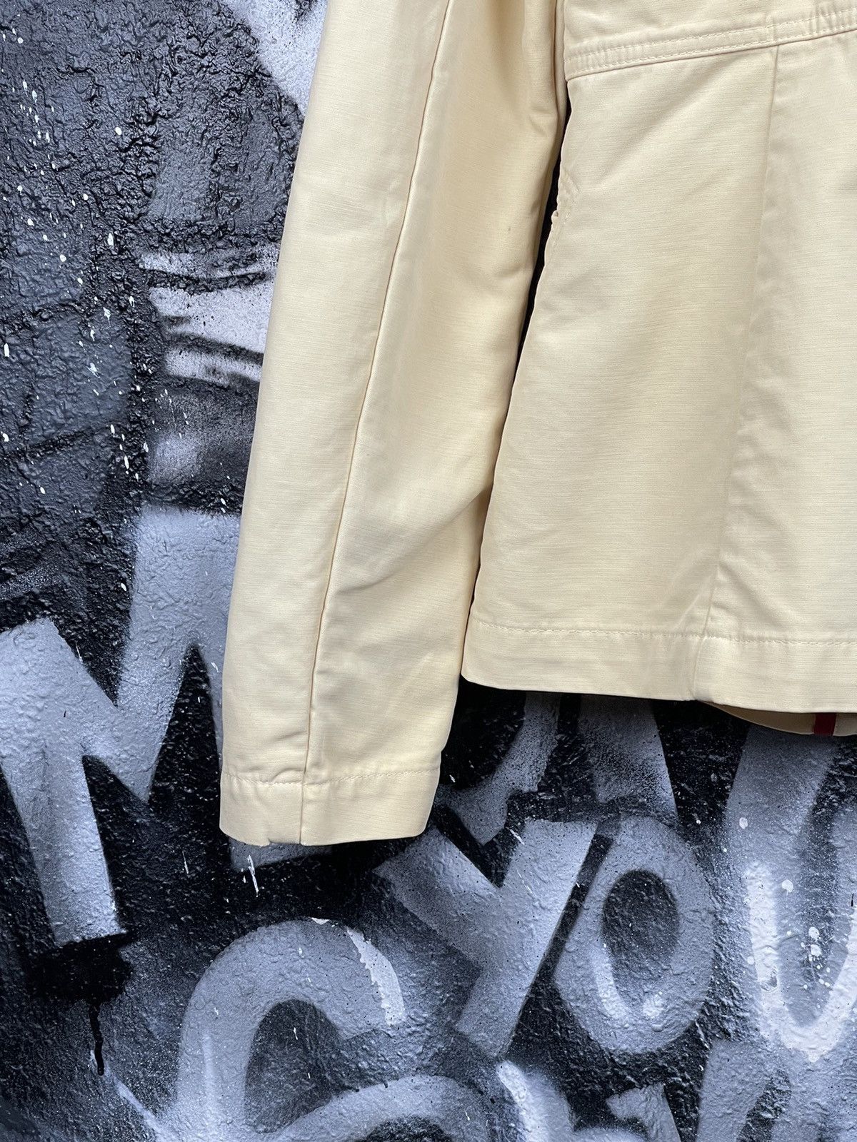 Diesel Diesel Y2K Vintage Beige Cotton Trench Coat Jacket Size L Size L / US 10 / IT 46 - 19 Thumbnail