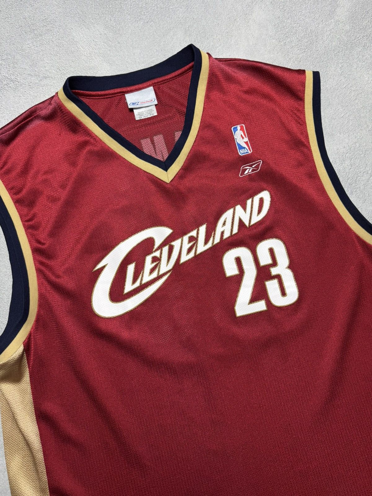 Reebok Reebok NBA Cleveland Cavaliers Lebron James #23 Jersey Size US XL / EU 56 / 4 - 3 Thumbnail