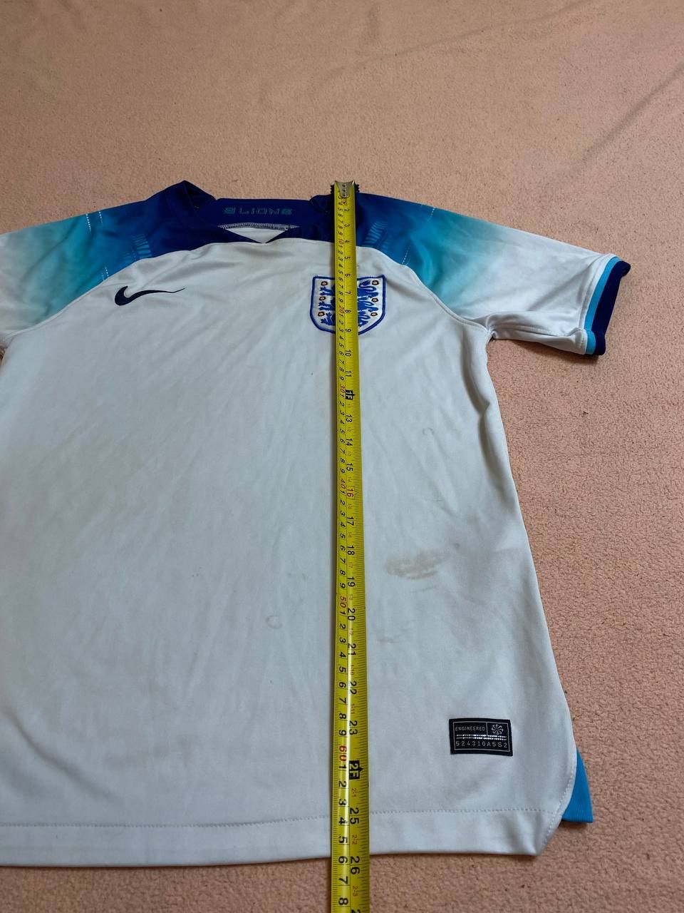 Nike × Vintage Nike Football England Jersey Y2k rap hiphop Size US S / EU 44-46 / 1 - 12 Thumbnail
