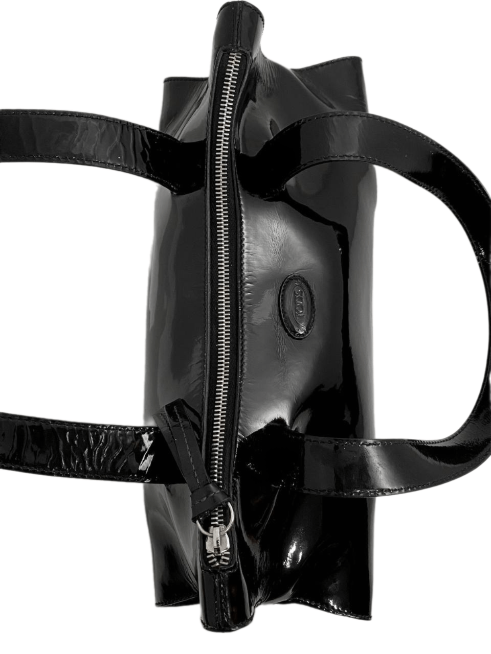 Tod's TOD'S Tods Logo Baguette Black Leather Shoulder Hand Bag Size ONE SIZE - 7 Thumbnail