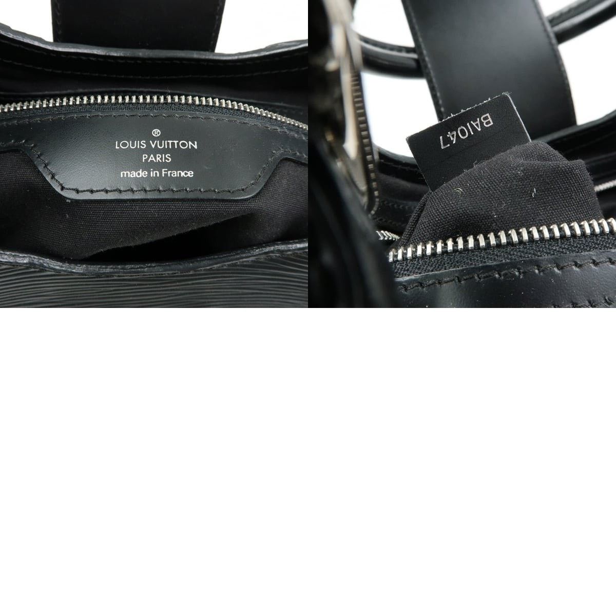Louis Vuitton Louis Vuitton Epi Sac Montaigne Shoulder Bag Black Size ONE SIZE - 8 Thumbnail