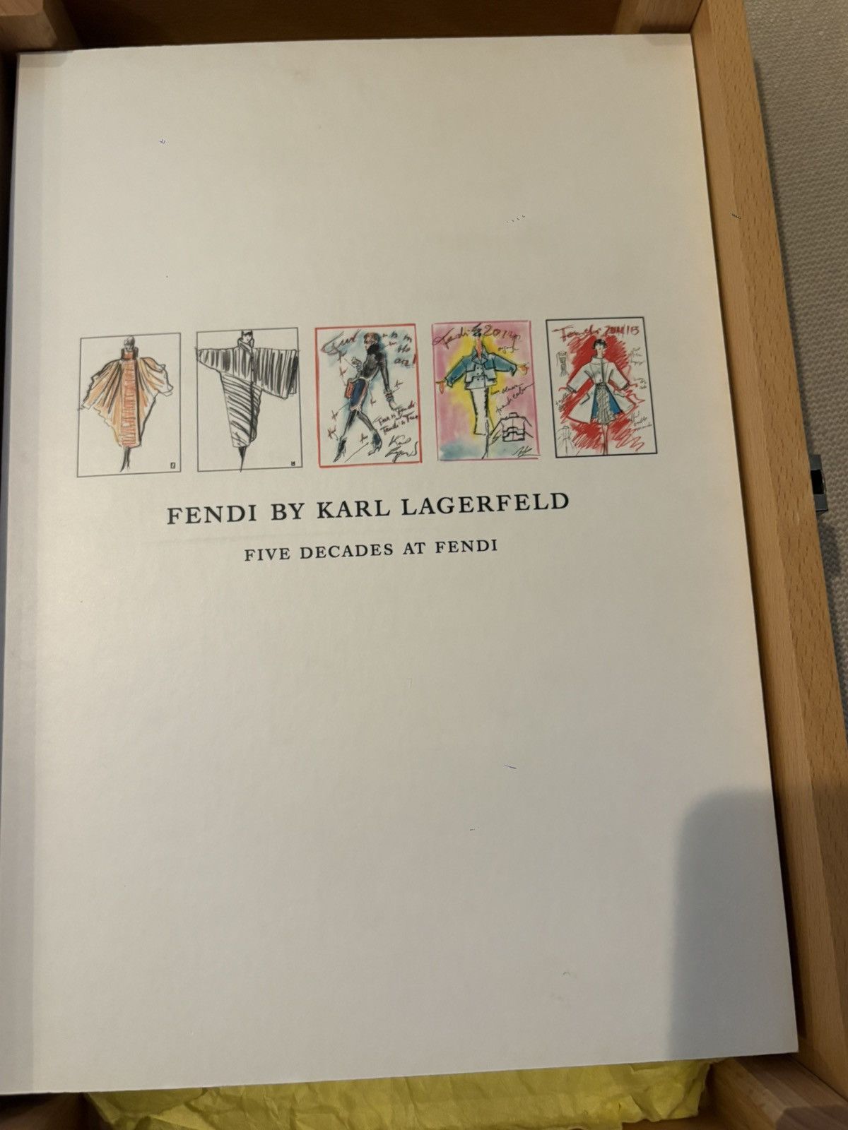 Fendi Fendi by Karl Lagerfeld – Wooden Box Set (Steidl, 2015) Size ONE SIZE - 6 Thumbnail