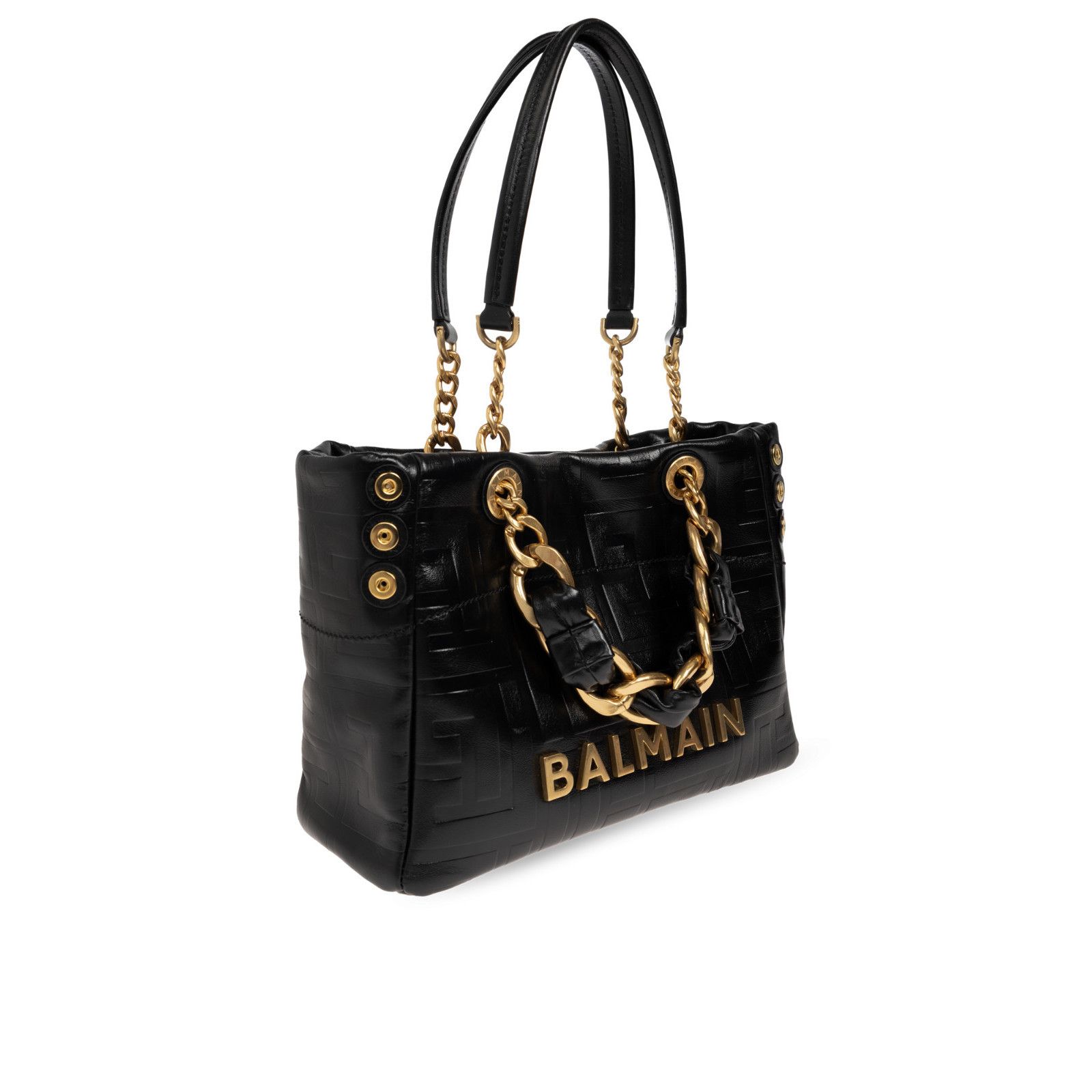 Balmain BALMAIN 1945 Soft Small Black Shoulder Bag New & Authentic Size ONE SIZE - 3 Thumbnail