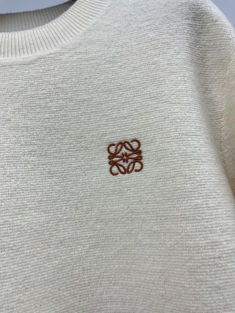Loewe LOEWE White letter candle print T-shirt short sleeves Size S / US 4 / IT 40 - 2 Thumbnail