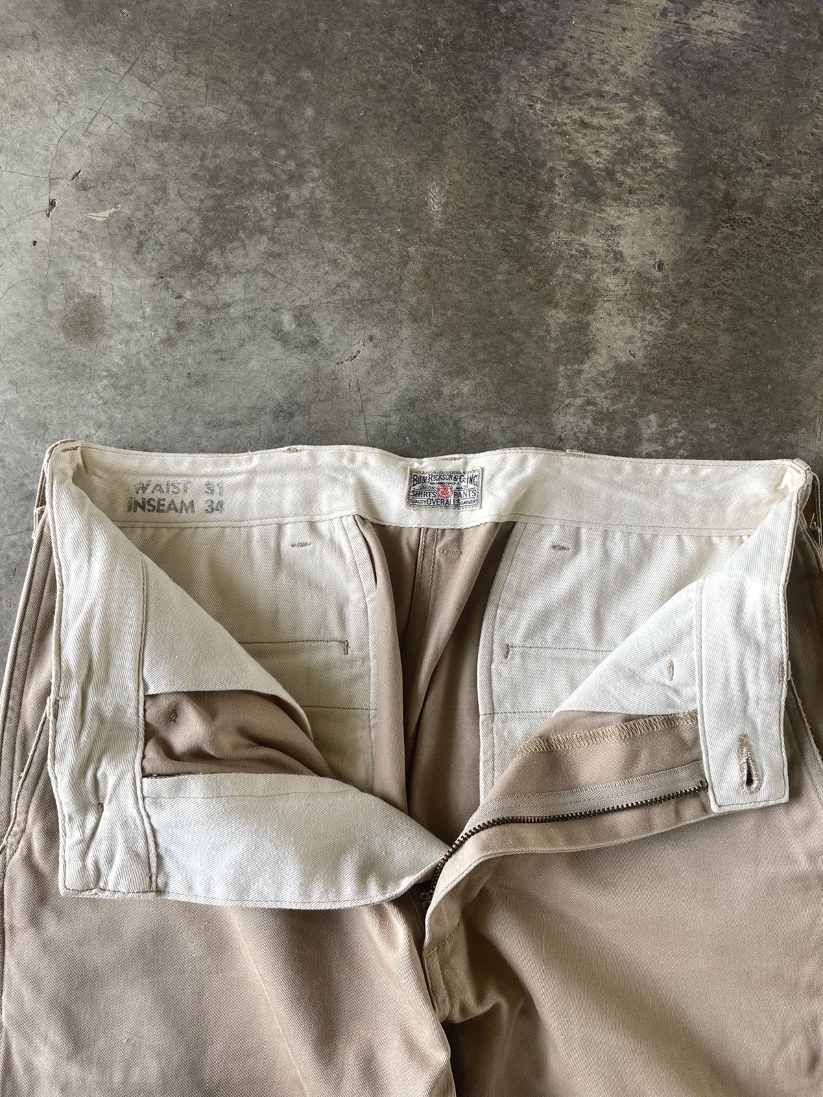 Buzz Rickson's Buzz Rickson & Co Inc Pants Union Made Size US 30 / EU 46 - 7 Thumbnail