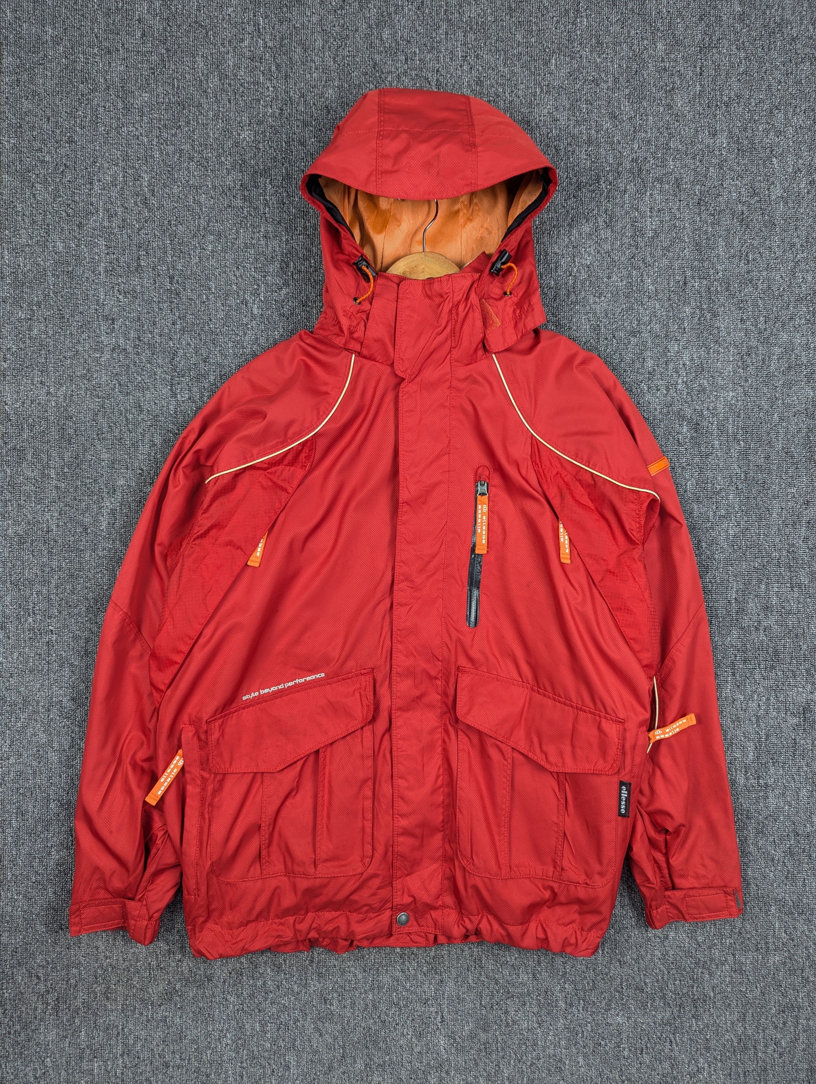 Ellesse Ellesse Waterproof Gorpcore Hood Zipper Jacket Size US M / EU 48-50 / 2 - 1 Thumbnail