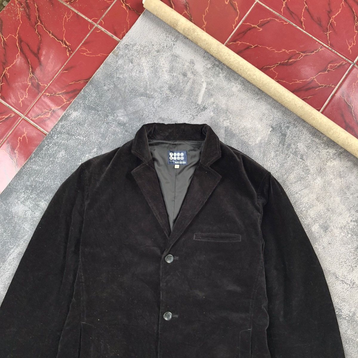 Takeo Kikuchi Blazer Outer Courduroy By Takeo KIKUCHI Good Condition Size 40S - 2 Thumbnail