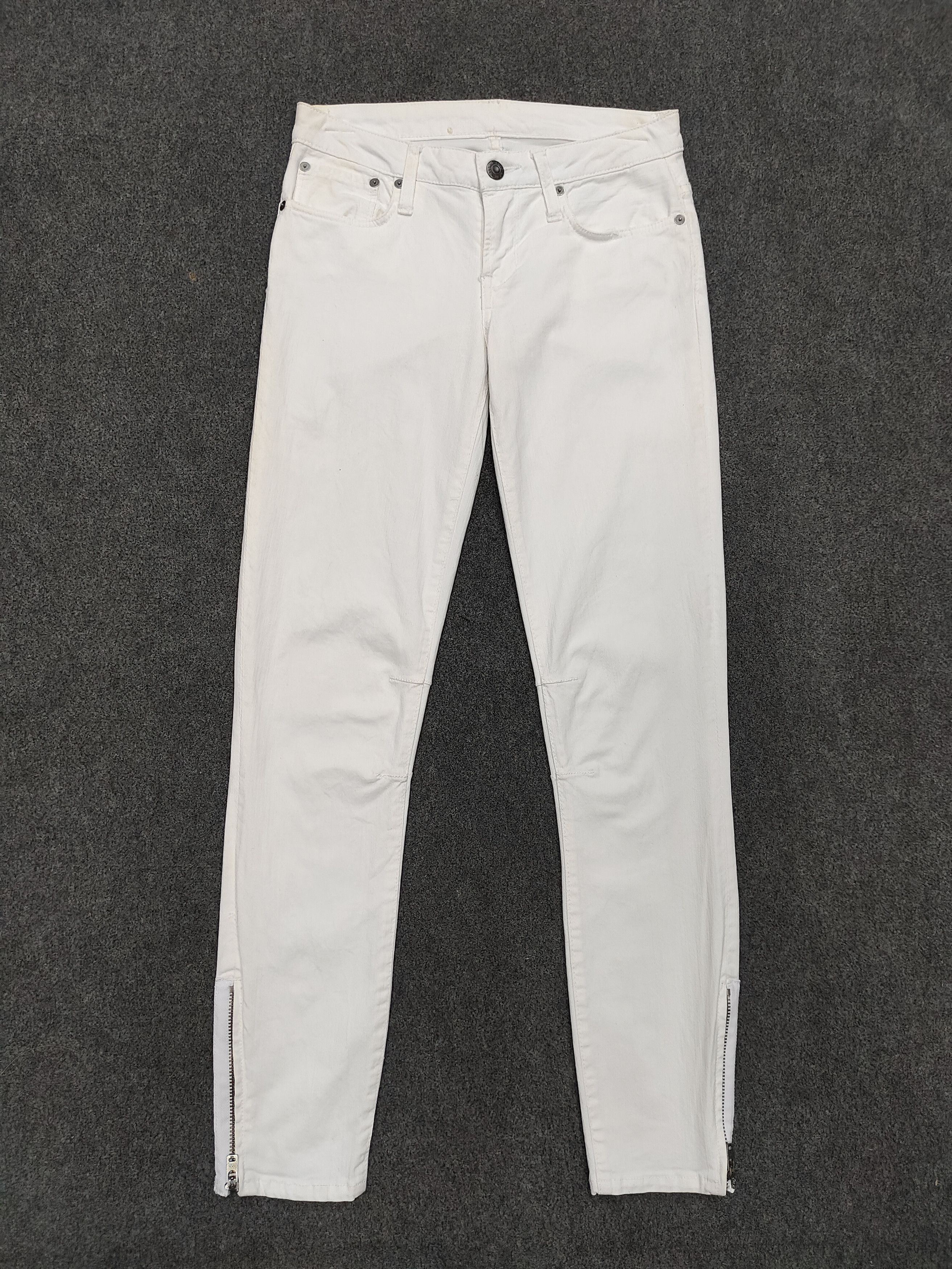 Helmut Lang 💥Helmut Lang💥 Hem Zipper Skinny Jeans Size 27" / US 4 / IT 40 - 1 Thumbnail