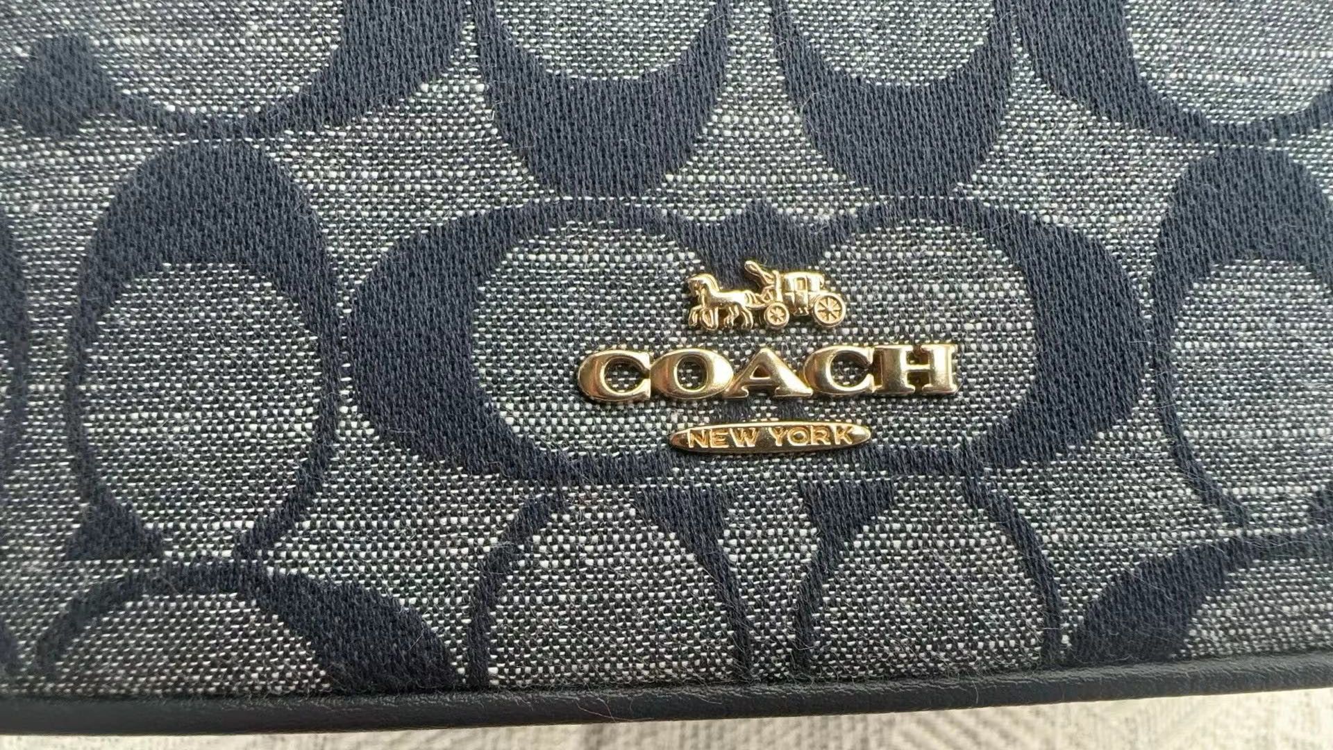 Coach Coach C8165 Gold/Denim Multi Kay Crossbody Size ONE SIZE - 10 Thumbnail