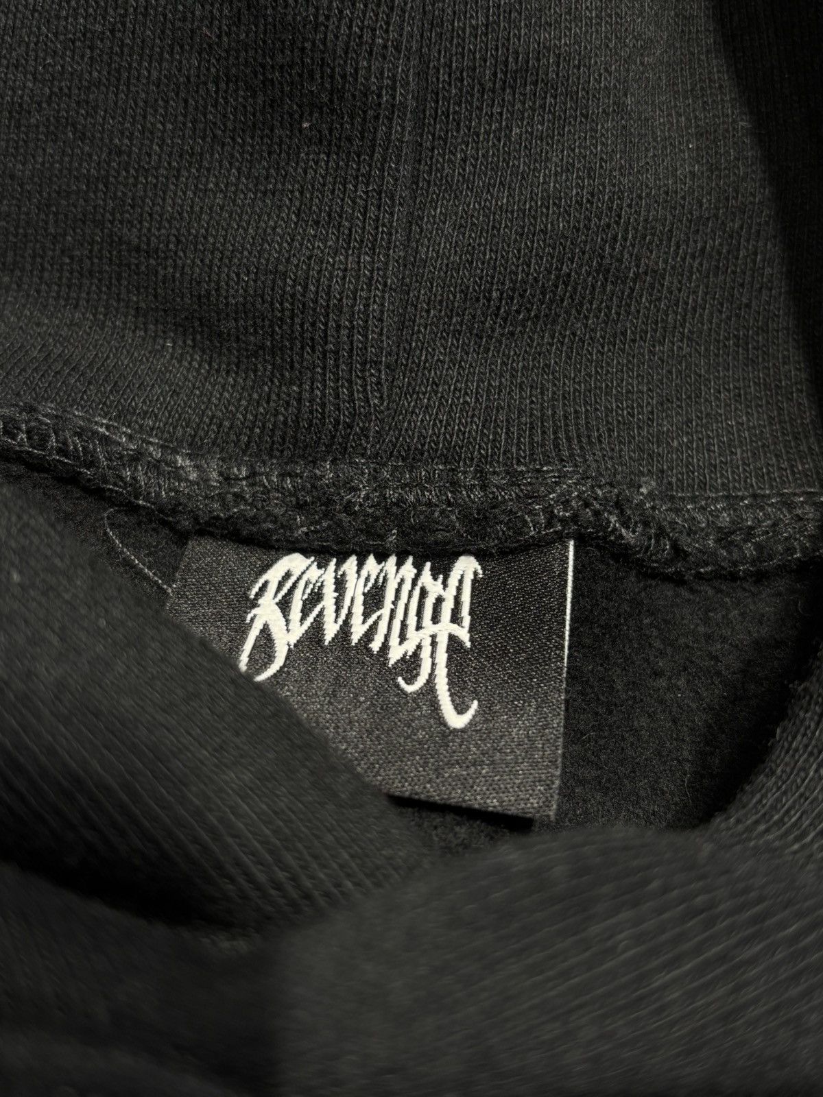 Revenge REVENGE “WEB CROSS” HOODIE - SIZE MEDIUM - (BLACK) Size US M / EU 48-50 / 2 - 5 Thumbnail