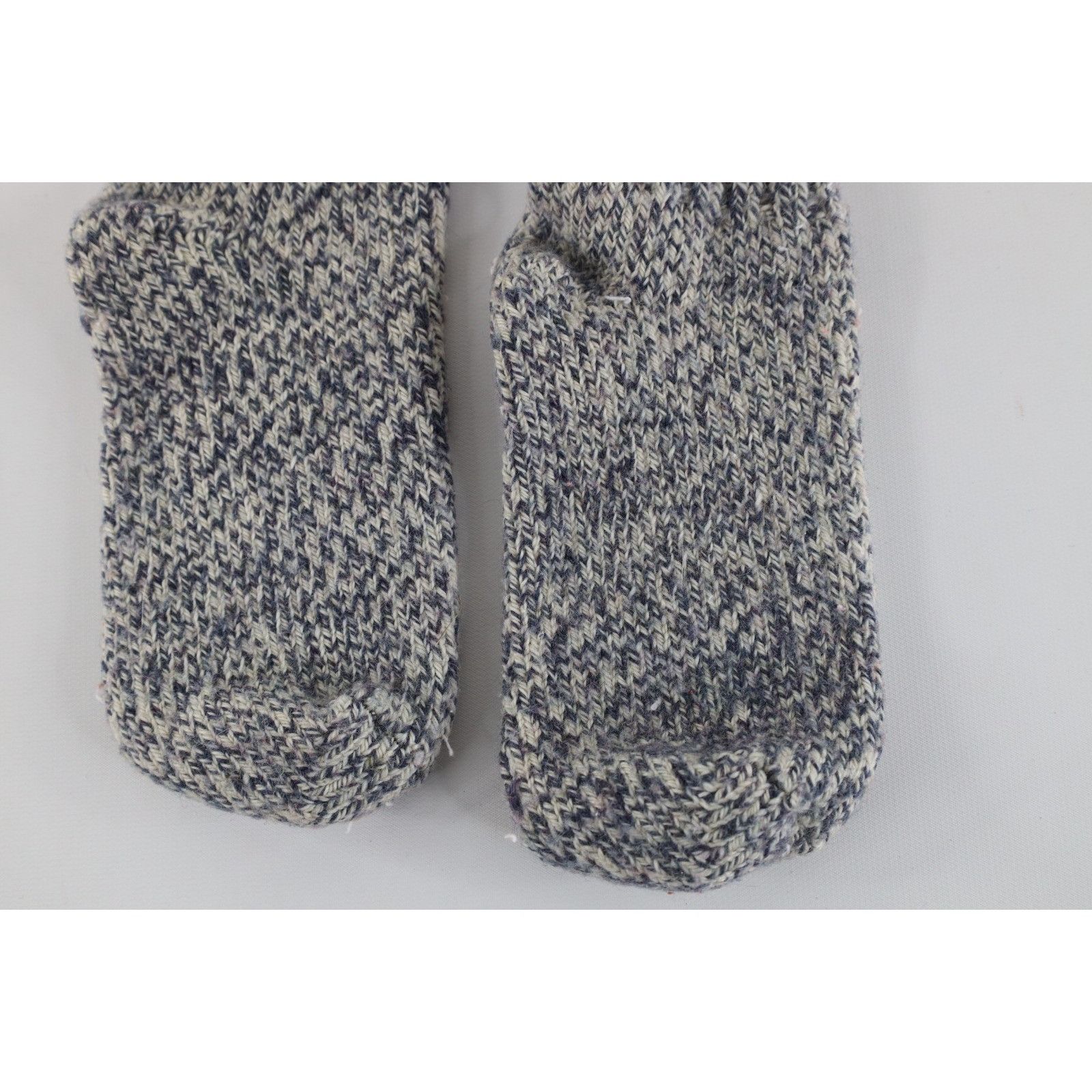 Vintage Vintage 90s Streetwear Wool Blend Knit Hiking Boot Socks Size ONE SIZE - 6 Thumbnail