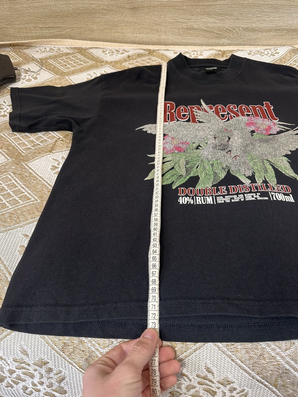 Represent Clo. 🔥 Represent Double Distilled Faded Cracked Art Logo T Shirt Size US L / EU 52-54 / 3 - 13 Thumbnail