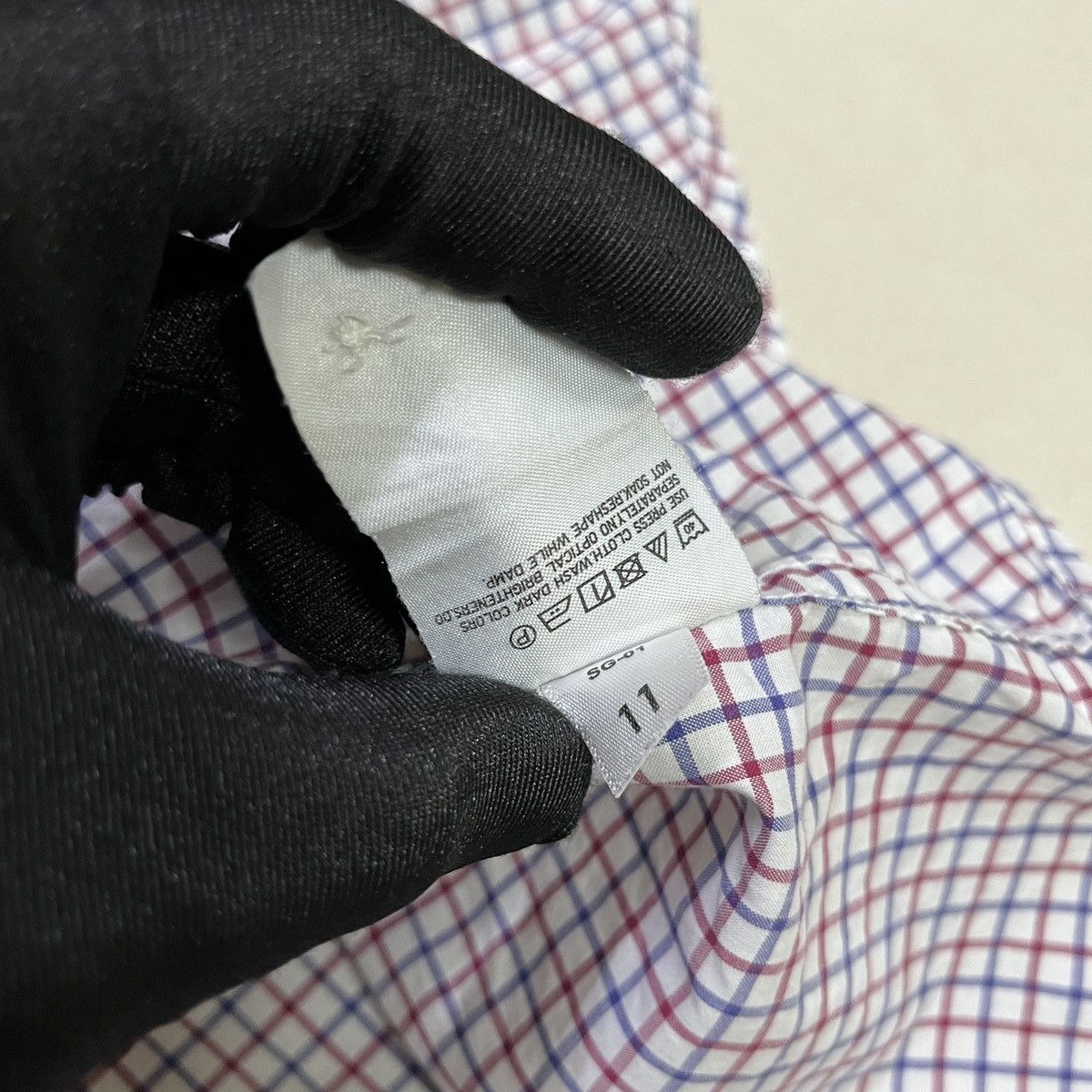 Beauty Beast × Japanese Brand × Uniqlo Uniqlo Small Checkered Button Up Shirt Size US L / EU 52-54 / 3 - 7 Thumbnail
