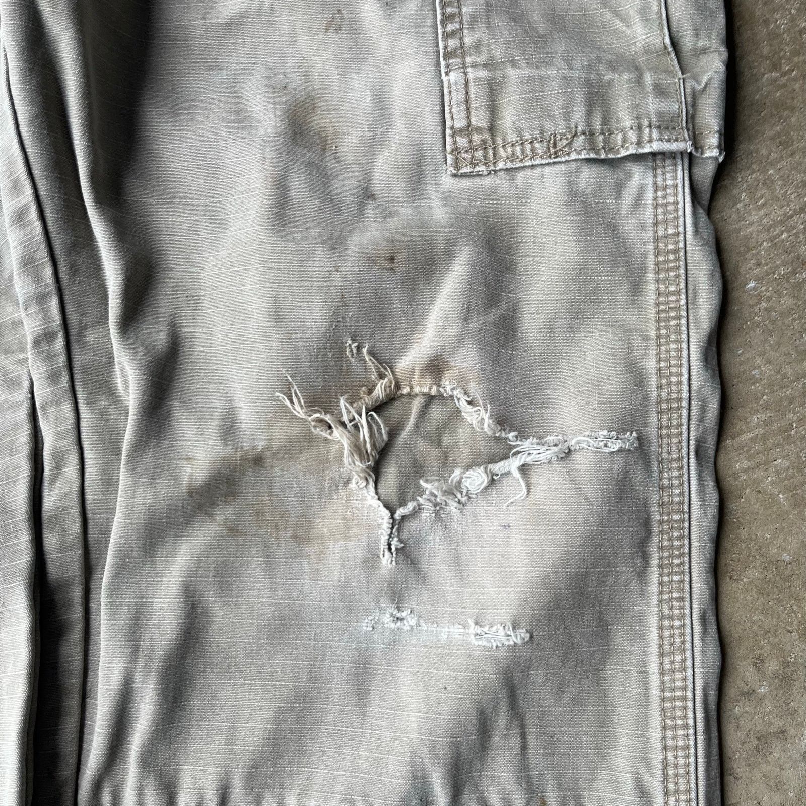 Vintage VINTAGE WRANGLER RIGGS 36X30 DOUBLE KNEE CARPENTER PANTS Size US 36 / EU 52 - 3 Thumbnail